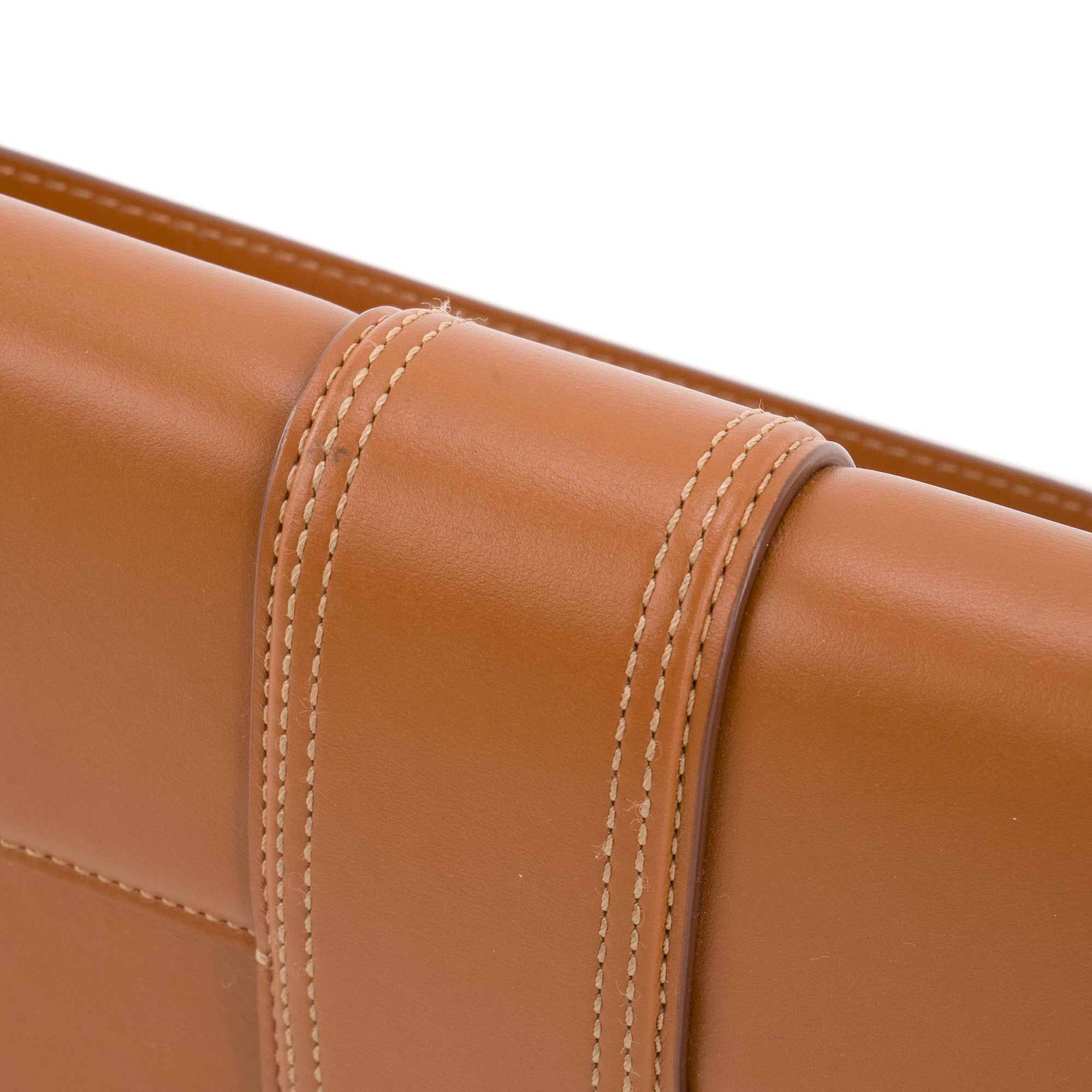 JACQUEMUS - Sac à épaule Le Bambino Long Jacquemus en cuir marron