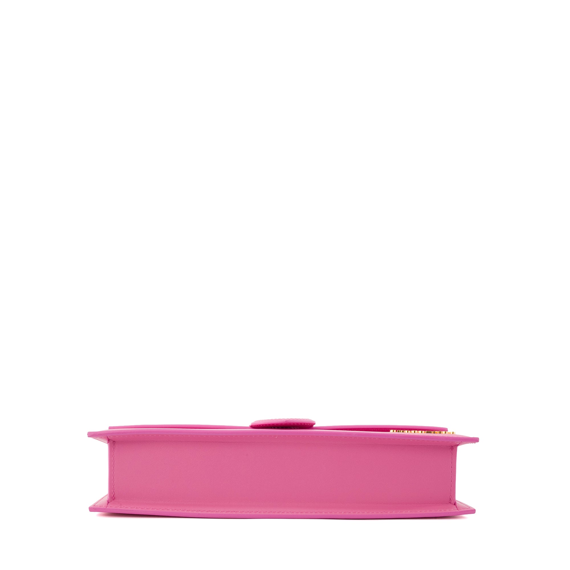 JACQUEMUS - Sac à épaule Le Bambino long Jacquemus en cuir rose