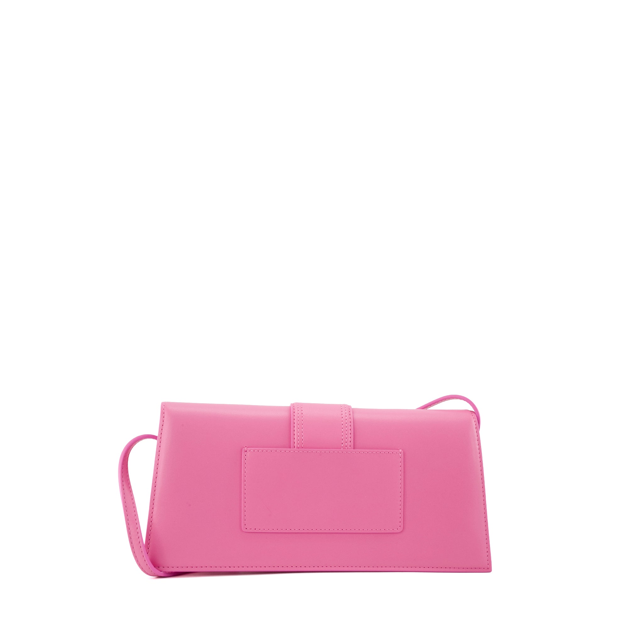 JACQUEMUS - Sac à épaule Le Bambino long Jacquemus en cuir rose