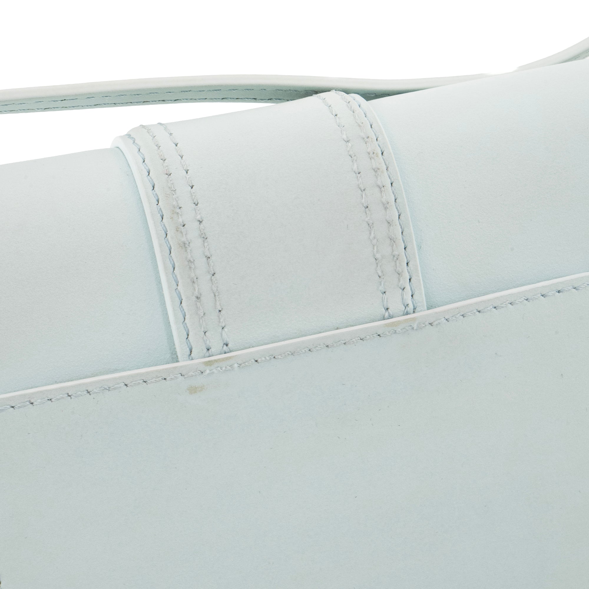 JACQUEMUS - Sac à épaule Le Bambino long Jacquemus en nubuck bleu