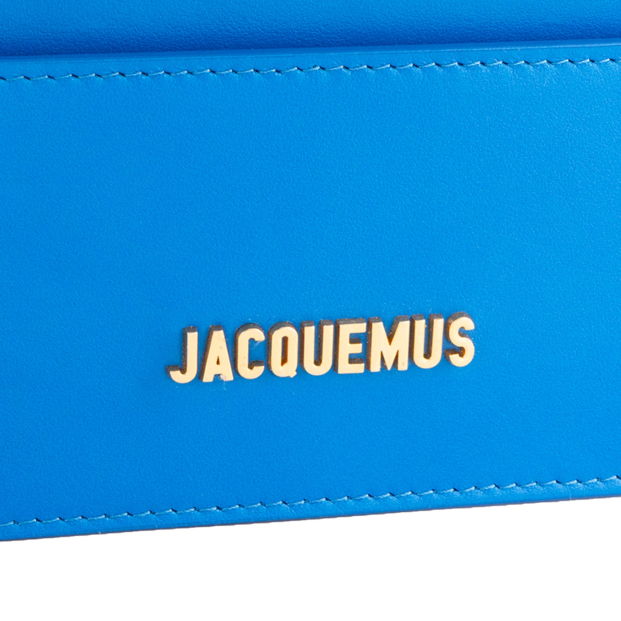 JACQUEMUS - Sac à épaule Le CiuCiu Jacquemus en cuir lisse bleu