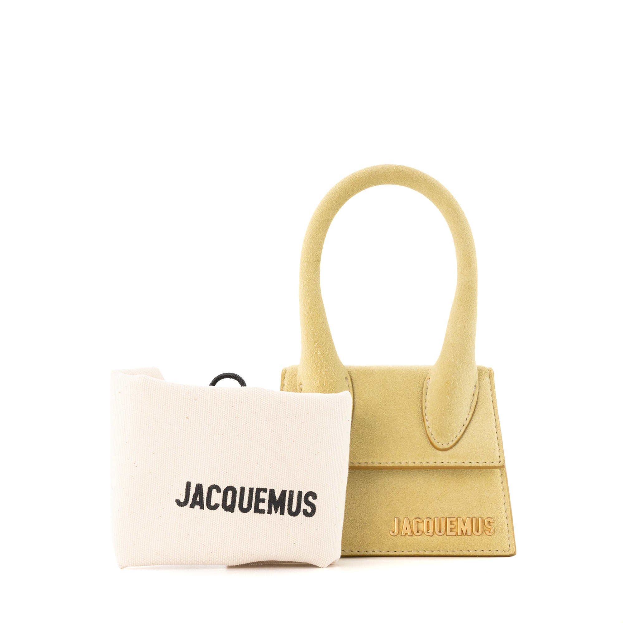 JACQUEMUS - Sac à main Chiquito Jacquemus en daim vert
