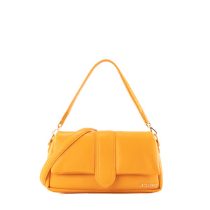 JACQUEMUS - Sac à bandoulière Bambimou Jacquemus en cuir lisse orange