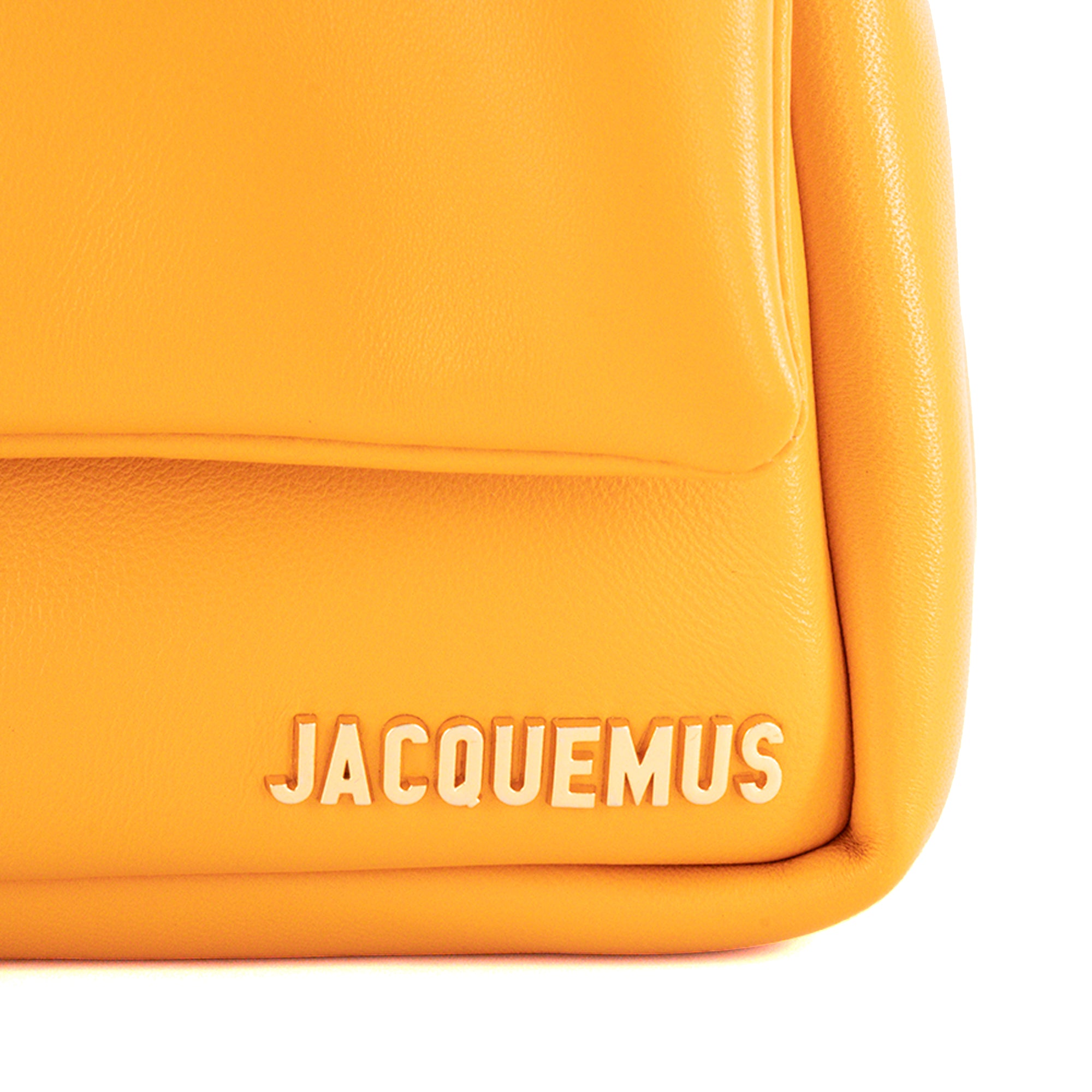 JACQUEMUS - Sac à bandoulière Bambimou Jacquemus en cuir lisse orange