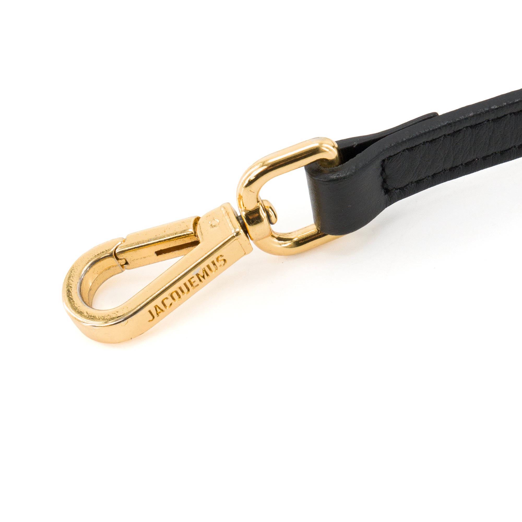 JACQUEMUS - Sac à bandoulière Le Grand Bambino Jacquemus en cuir noir