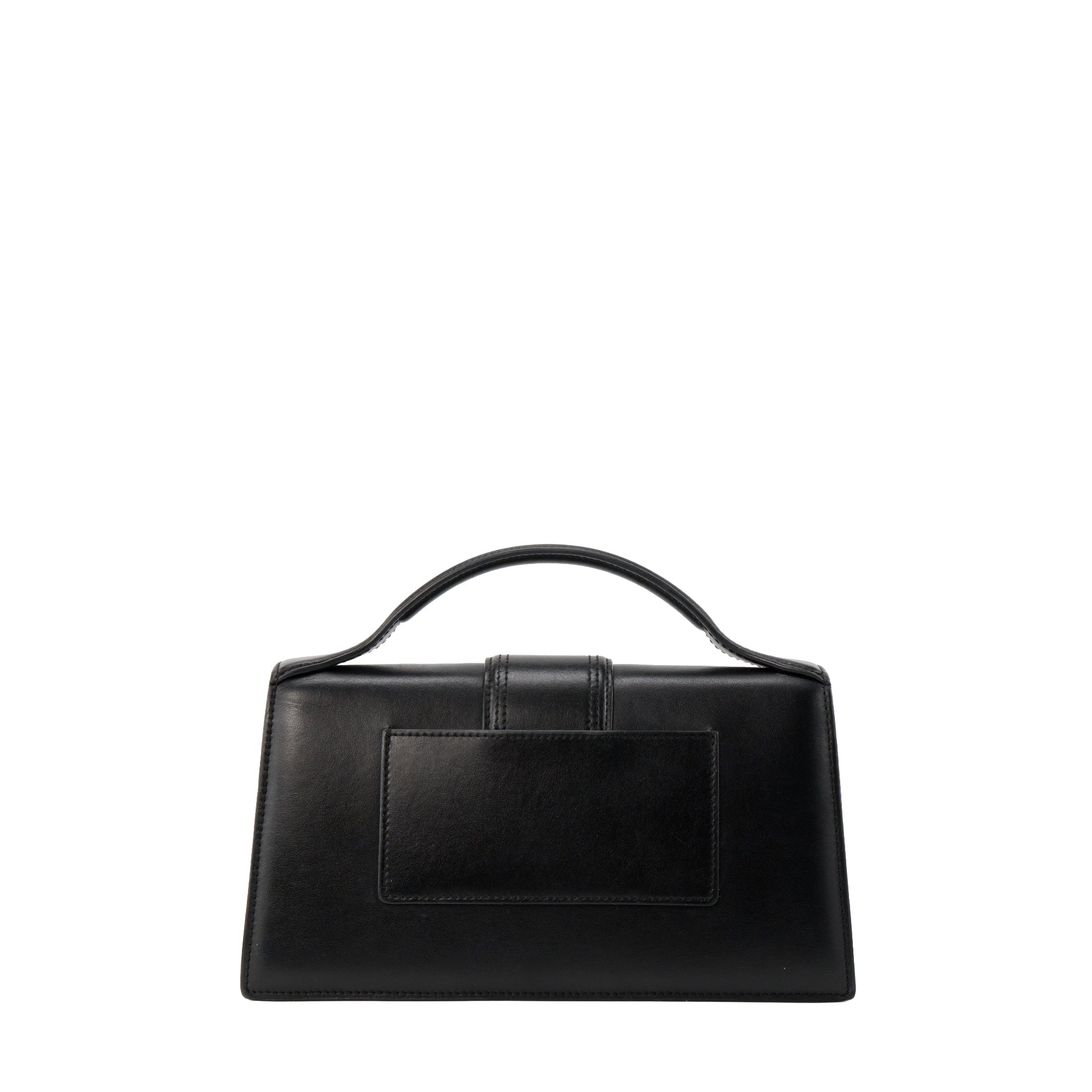 JACQUEMUS - Sac à bandoulière Le Grand Bambino Jacquemus en cuir noir