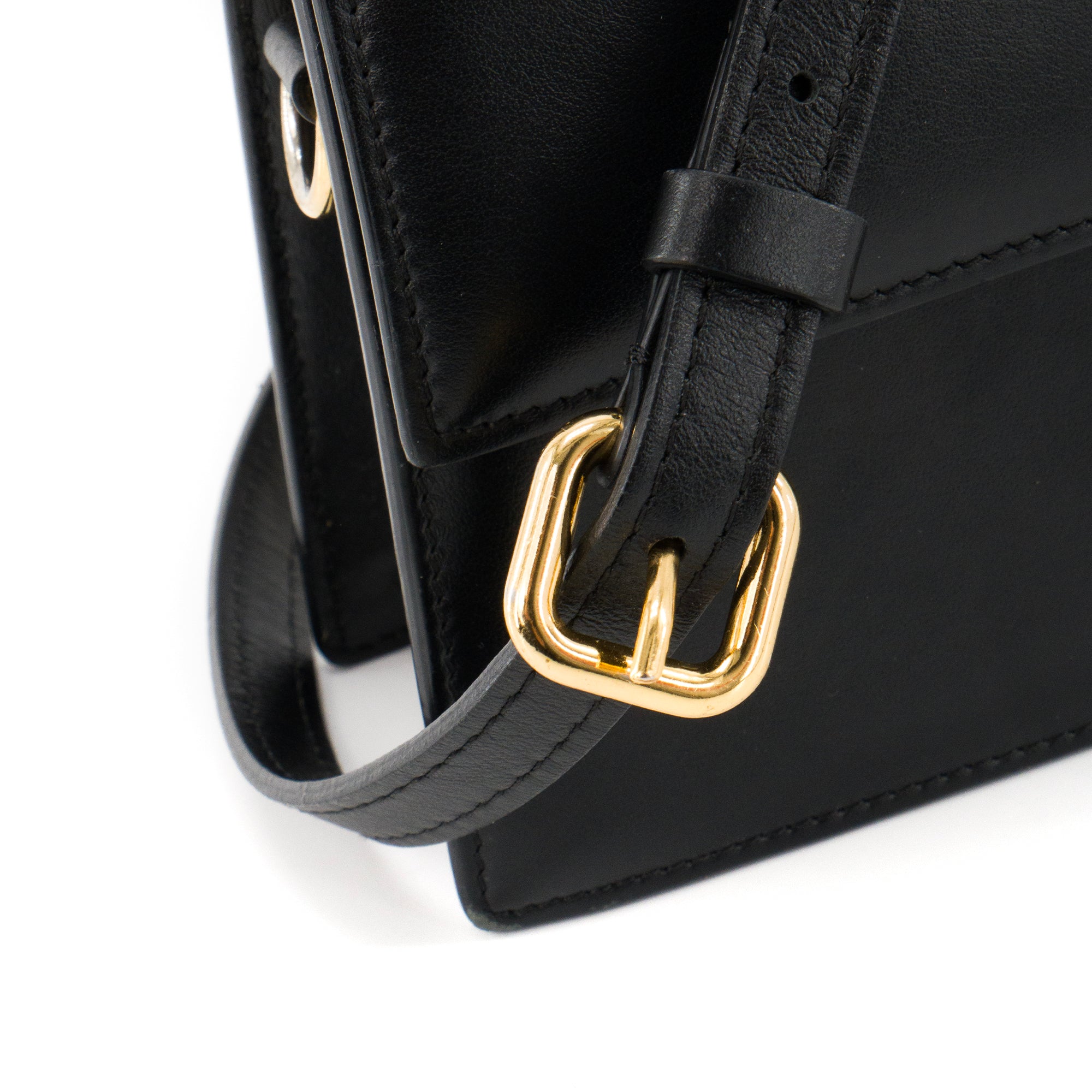 JACQUEMUS - Sac à bandoulière Le Grand Bambino Jacquemus en cuir noir
