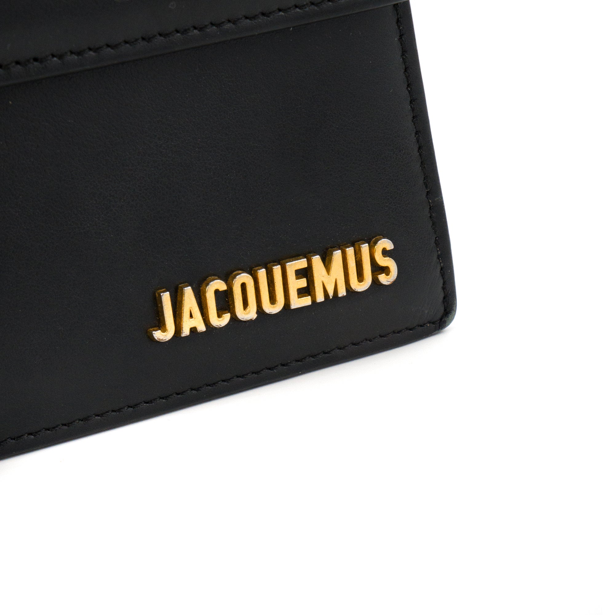 JACQUEMUS - Sac à bandoulière Le Grand Bambino Jacquemus en cuir noir