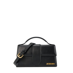 JACQUEMUS - Sac à bandoulière Le Grand Bambino Jacquemus en cuir noir