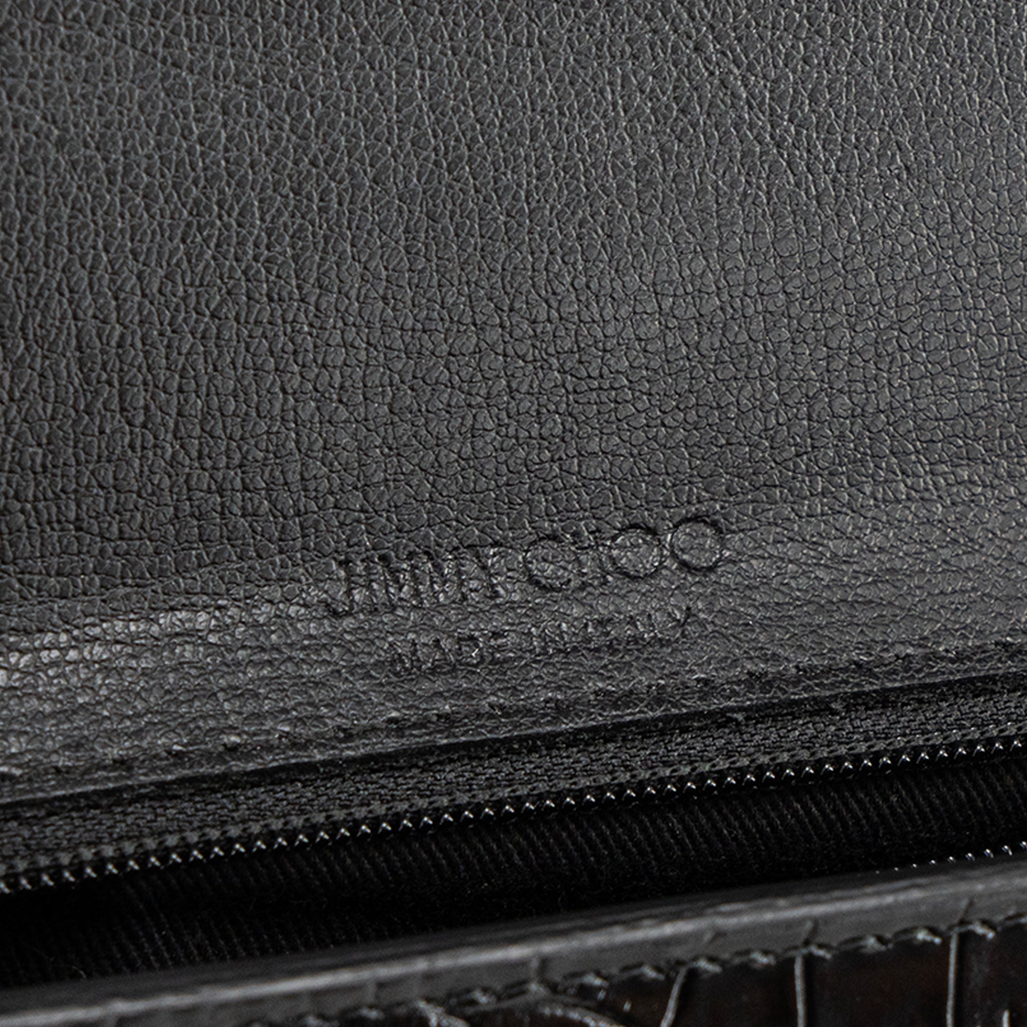 JIMMY CHOO - Sac à bandoulière Palace Jimmy Choo en cuir embossé noir