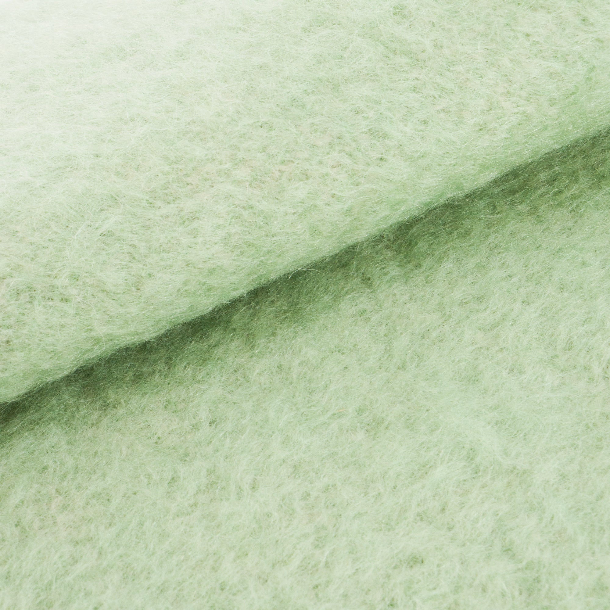 LOEWE - Echarpe Anagram Loewe en mohair et laine verte