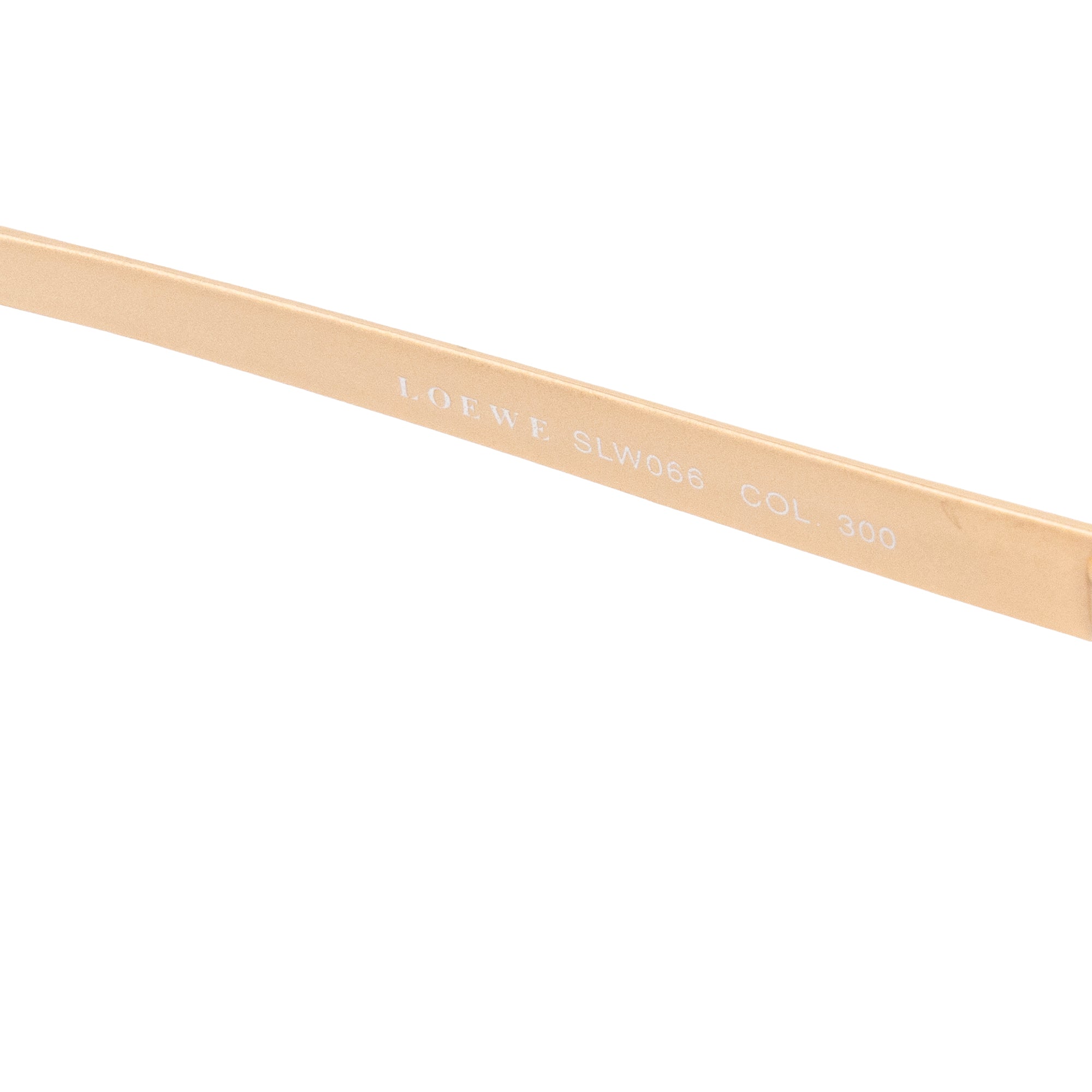 LOEWE - Lunettes de soleil Loewe violette et métal doré