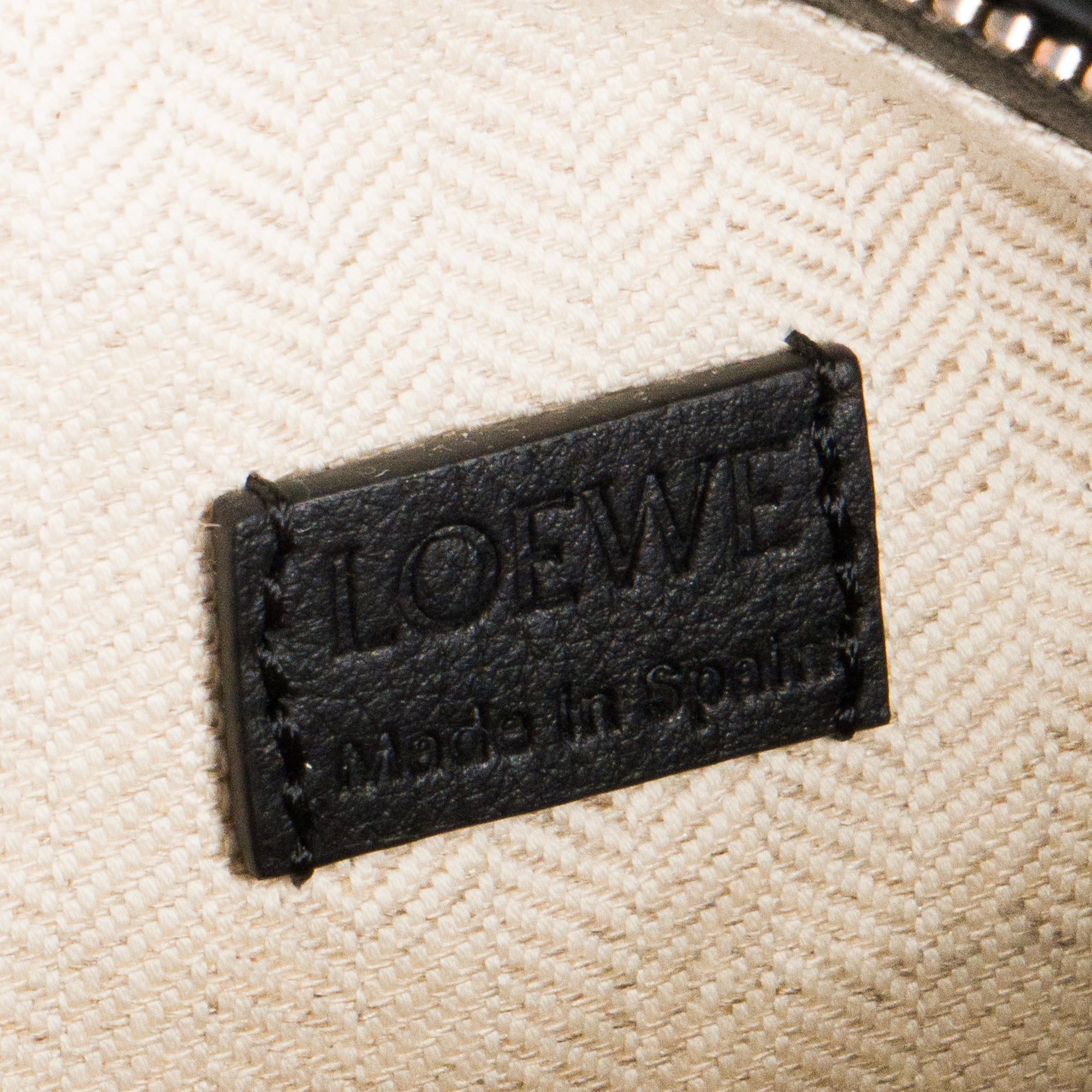 LOEWE - Loewe Mini Puzzle Crossbody Bag in Black Grained Leather