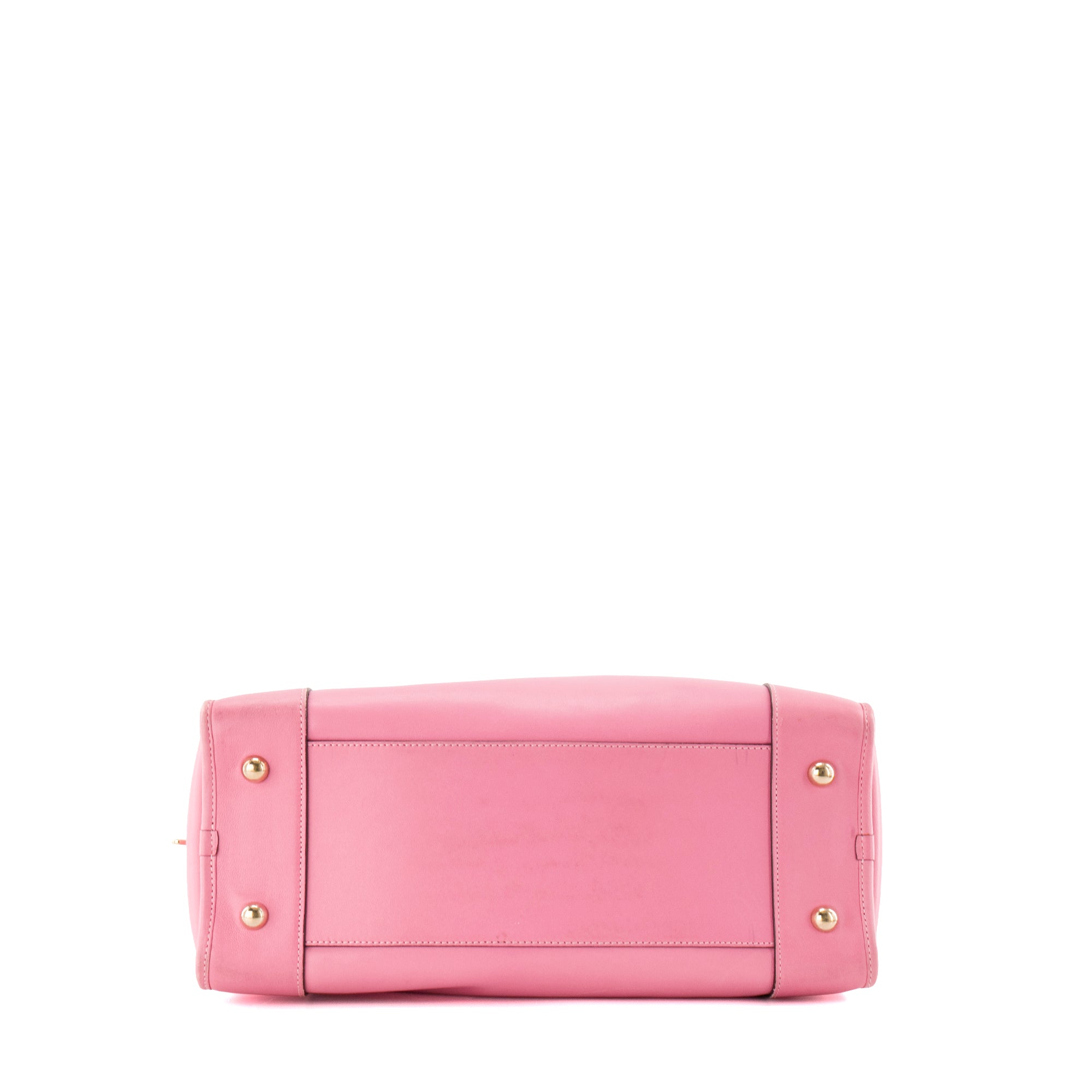 LOEWE - Sac à main Amazona Loewe en cuir lisse rose