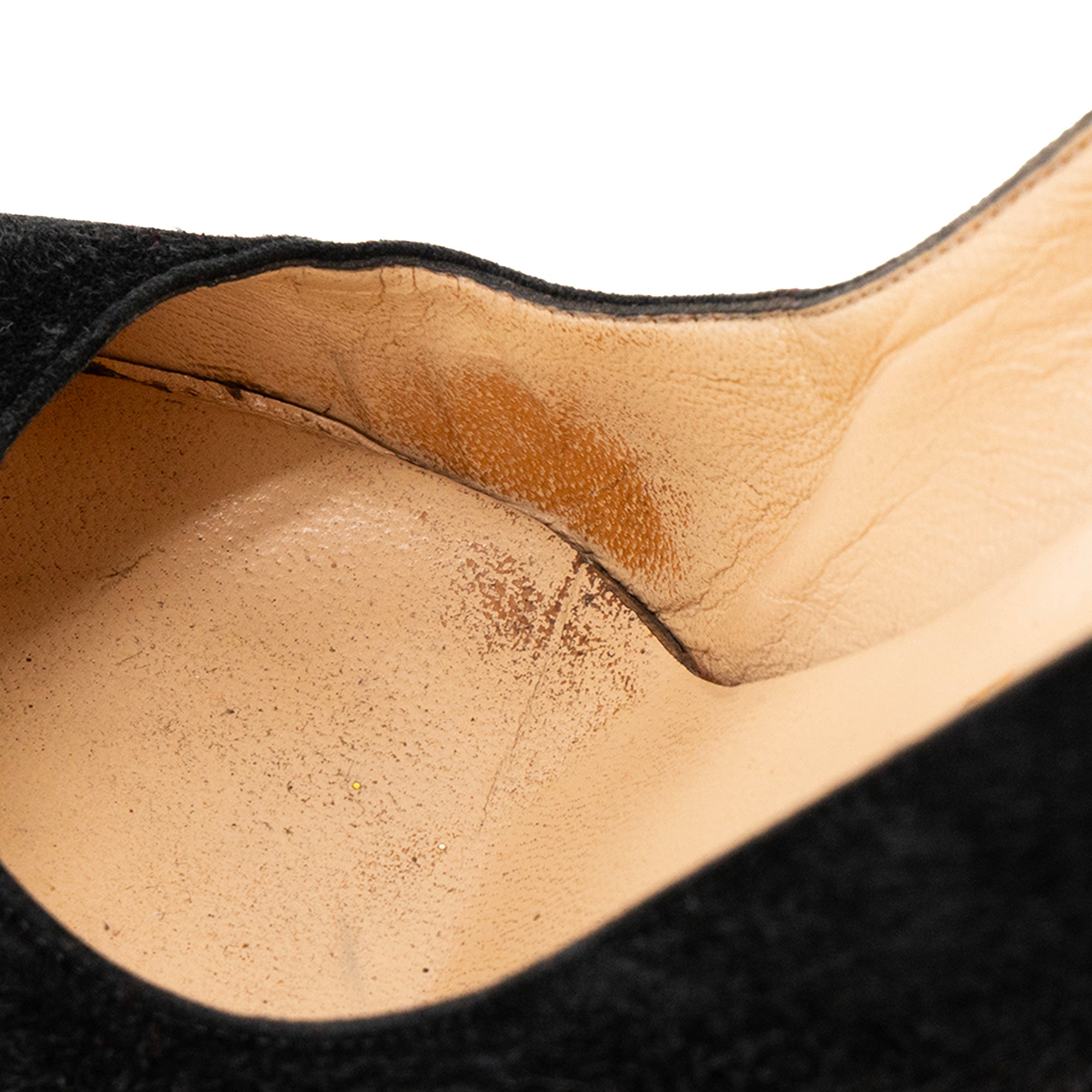 LOUBOUTIN - Escarpins Bianca Louboutin en velours noir (T36,5)