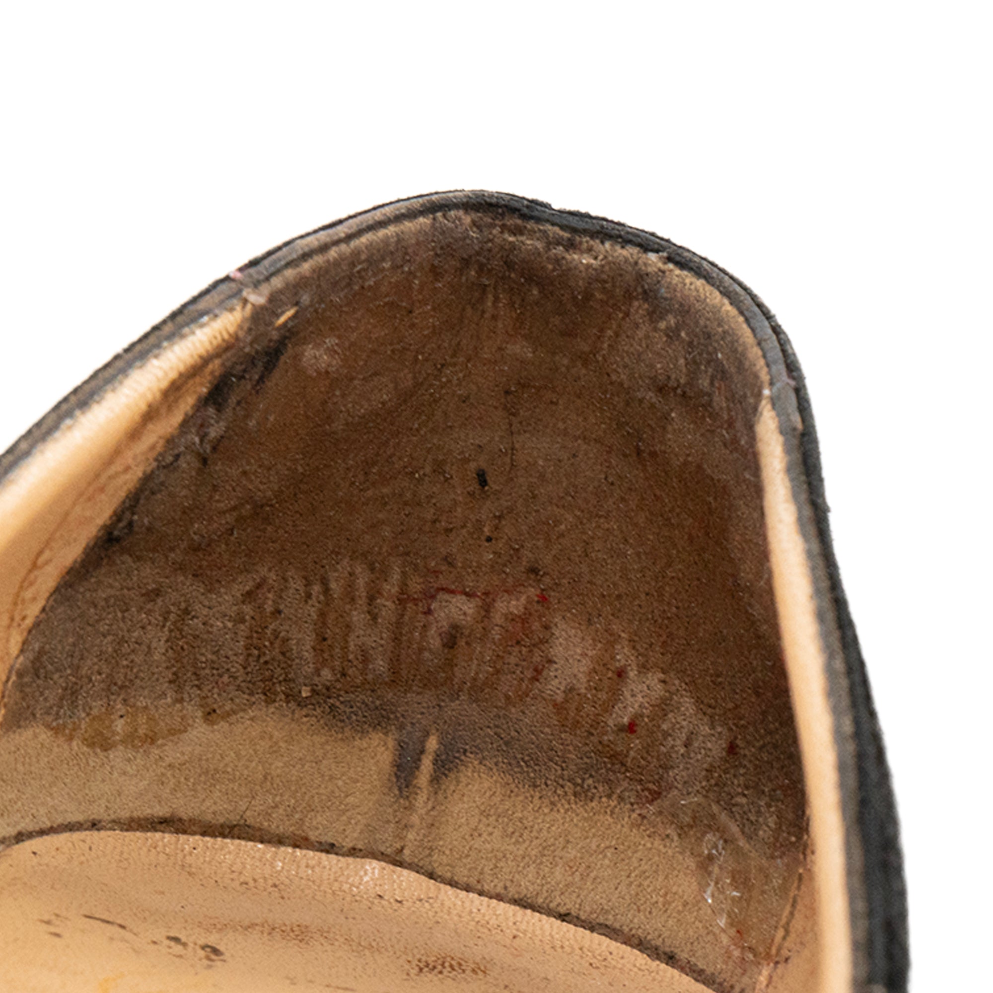 LOUBOUTIN - Escarpins Bianca Louboutin en velours noir (T36,5)