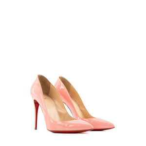 LOUBOUTIN - Escarpins So Kate Louboutin en cuir verni rose (T39,5)