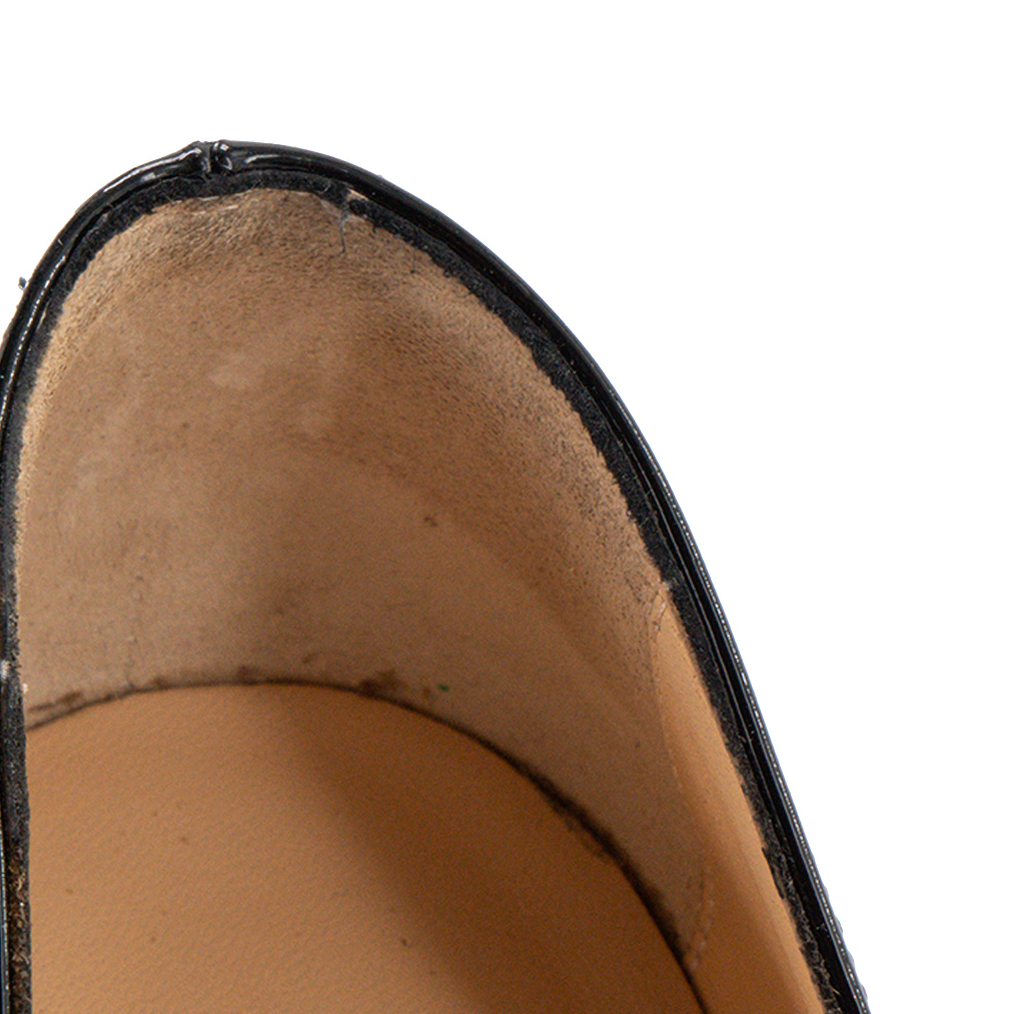 LOUBOUTIN - Escarpins So Kate Louboutin en cuir verni noir (T37)