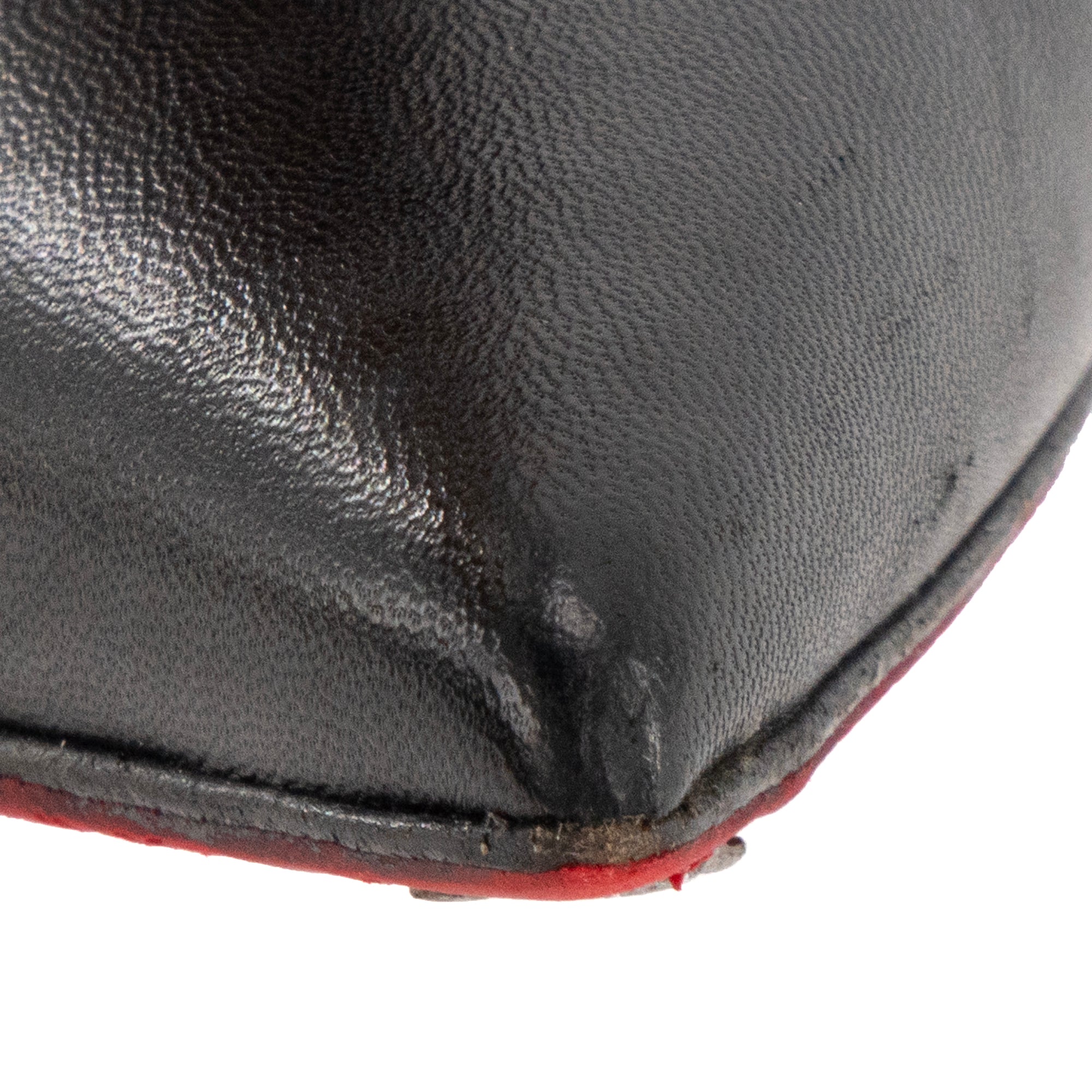 LOUBOUTINS - Escarpins Conclusive Louboutin en cuir lisse noir (T36,5)