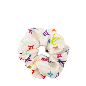 LOUIS VUITTON - Accessoire de cheveux Louis Vuitton x Murakami en soie multicolore