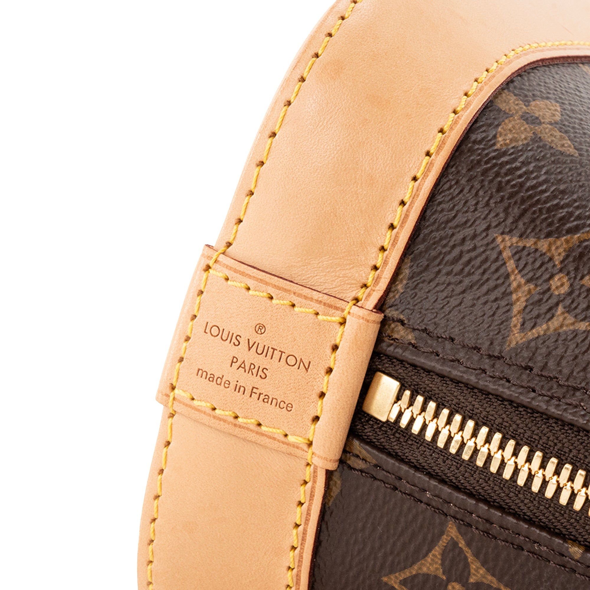 LOUIS VUITTON - Sac à bandoulière Alma BB Louis Vuitton en toile enduite monogrammée