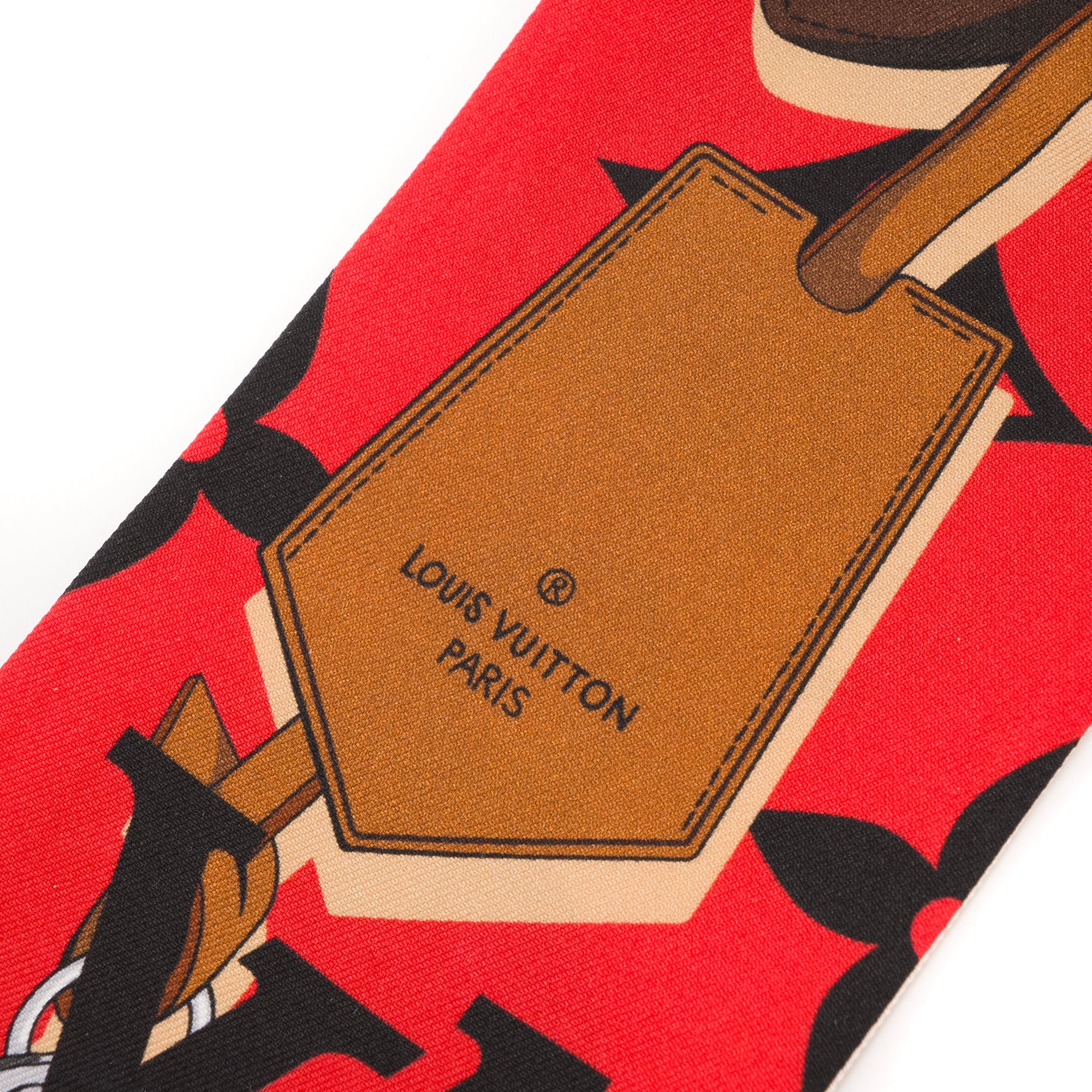 LOUIS VUITTON - Bandeau Louis Vuitton en soie multicolore