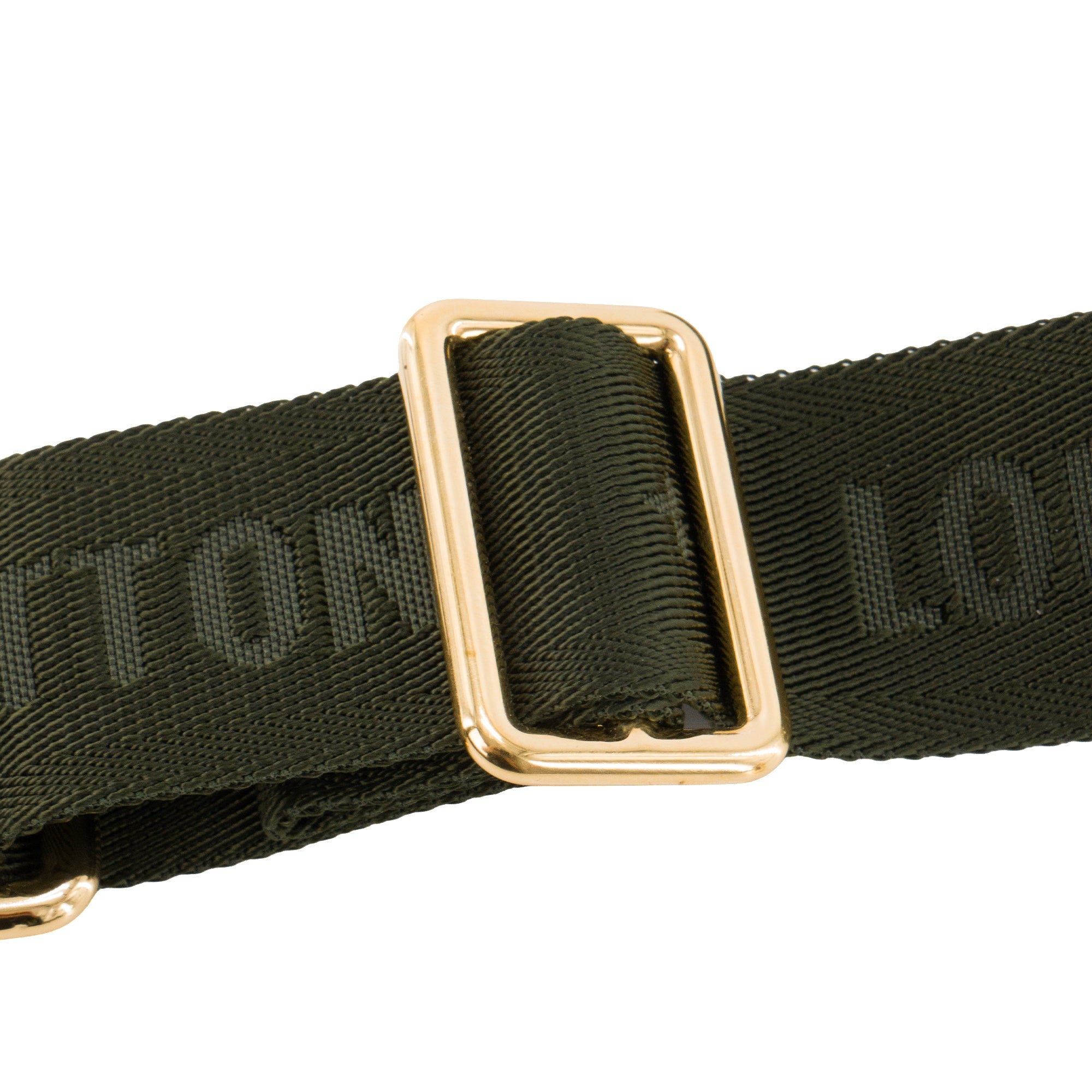 LOUIS VUITTON - Bandoulière Louis Vuitton en toile kaki