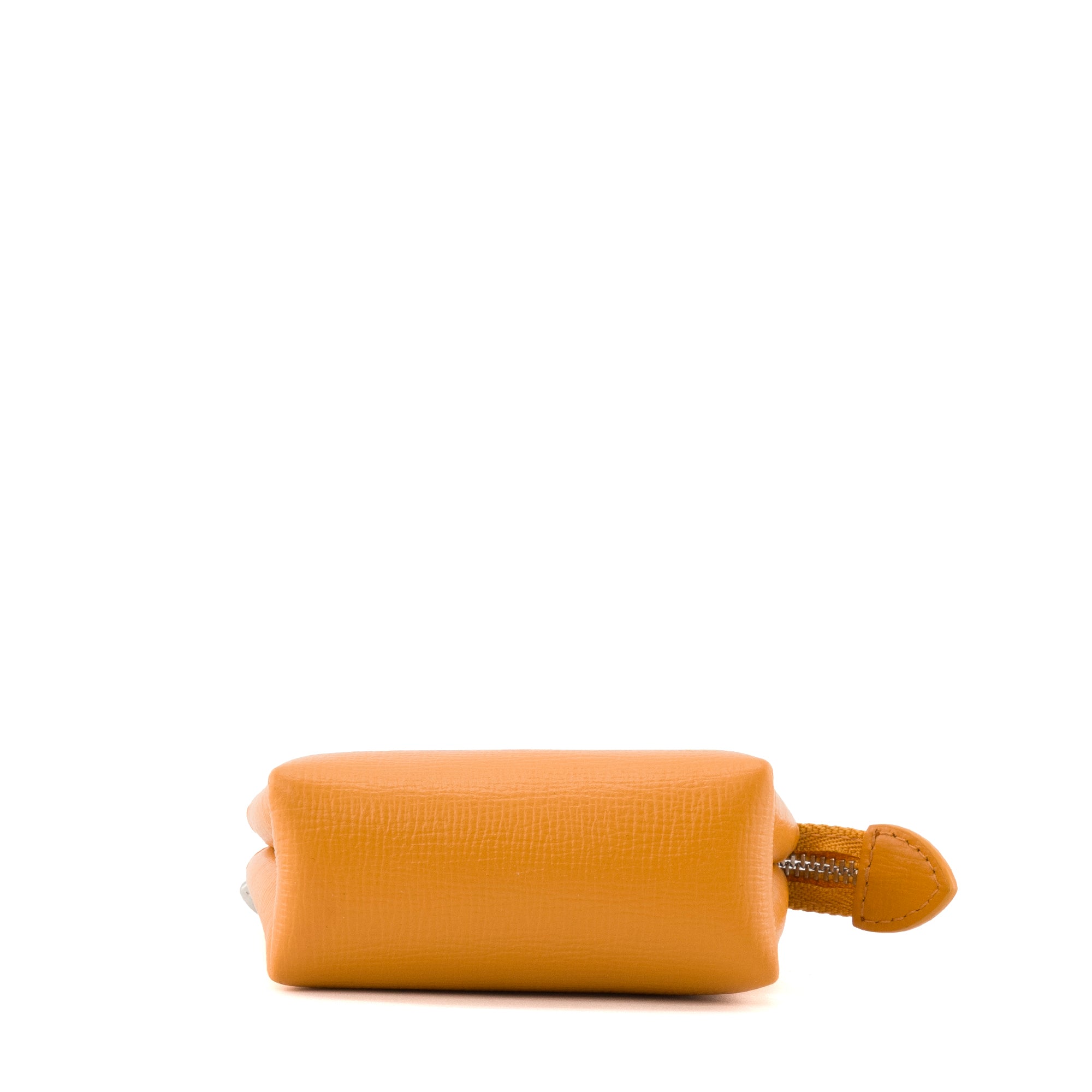 LOUIS VUITTON - Bijou de sac LV Mini Shopper Louis Vuitton en cuir orange