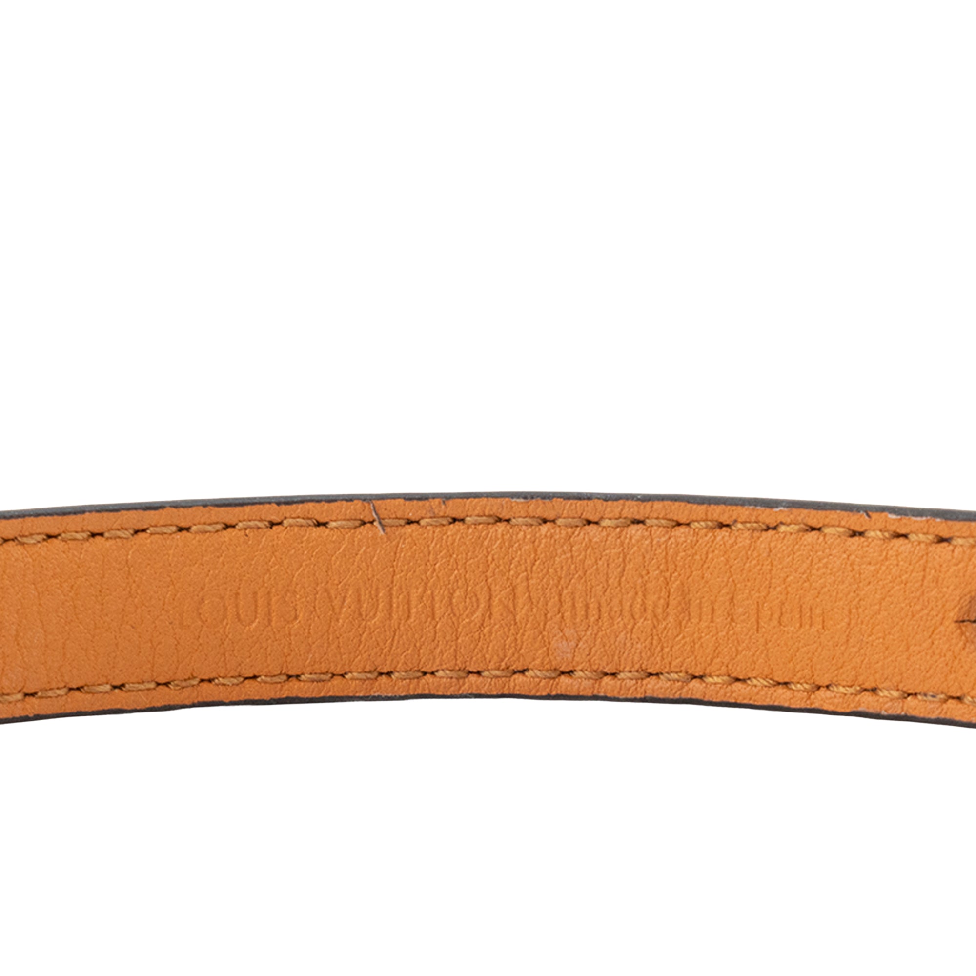 LOUIS VUITTON - Bracelet Essential V Louis Vuitton en toile monogrammée (T17)