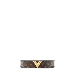LOUIS VUITTON - Bracelet Essential V Louis Vuitton en toile monogrammée (T17)