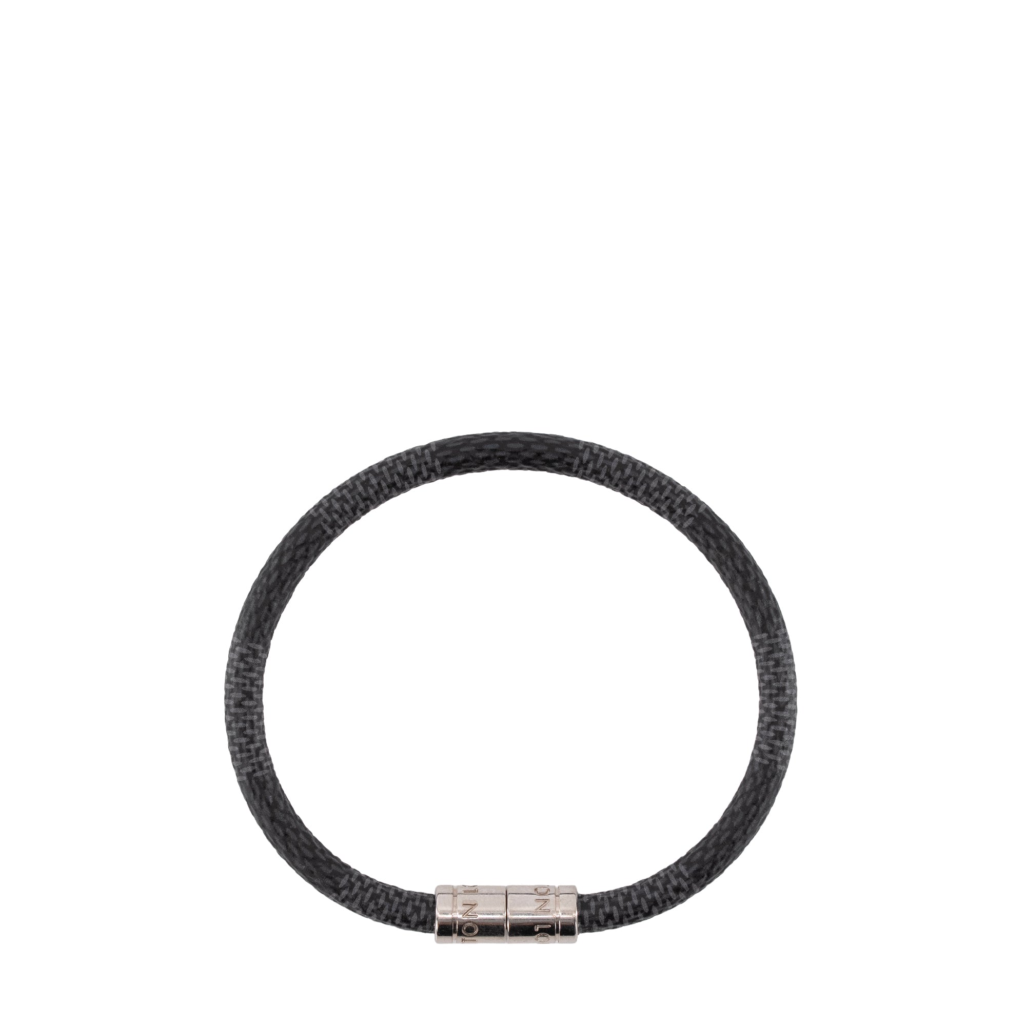 LOUIS VUITTON - Bracelet Keep It Louis Vuitton en toile damier graphite