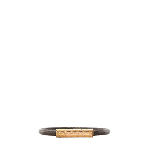 LOUIS VUITTON - Bracelet Keep It Louis Vuitton en toile enduite monogrammée marron (T17)