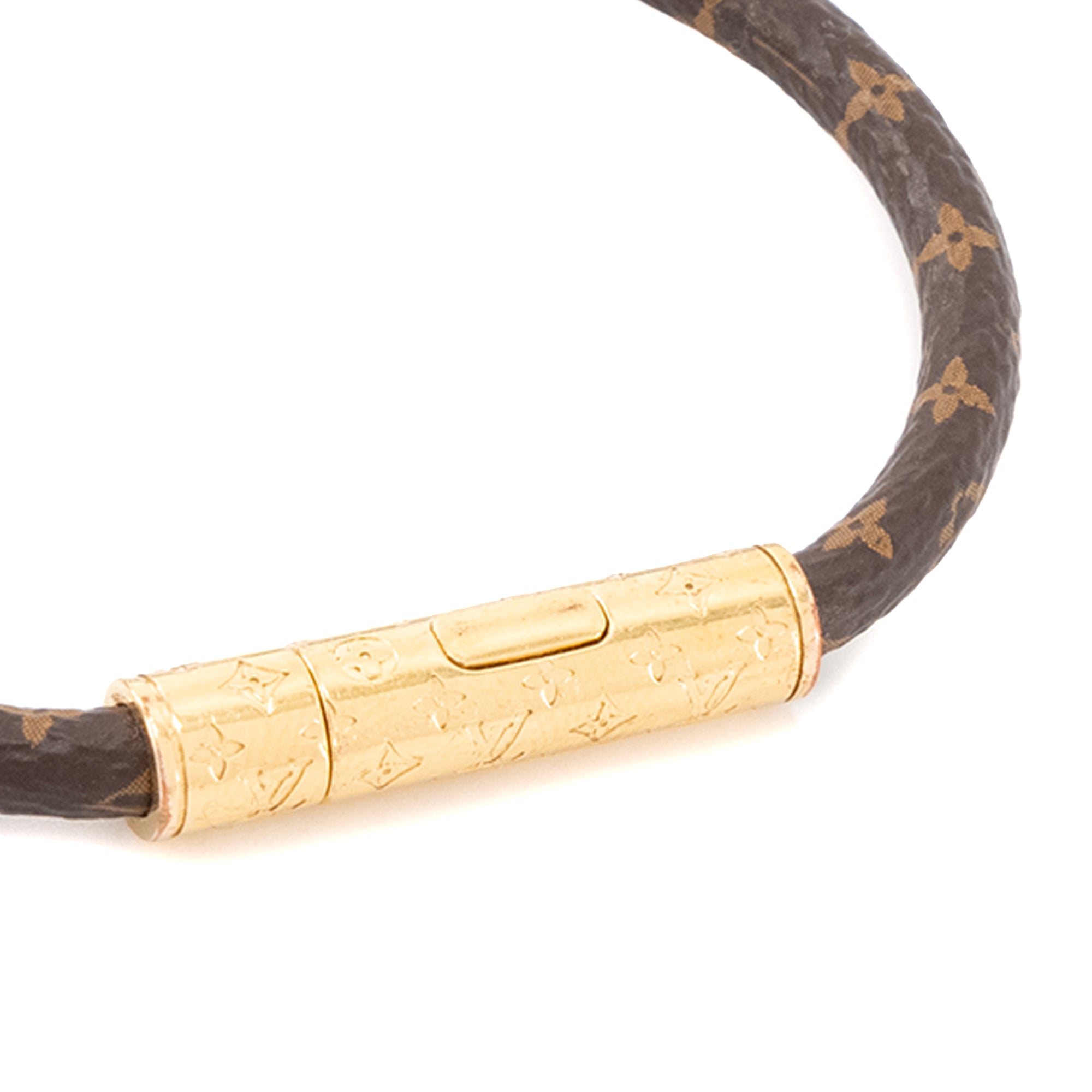 LOUIS VUITTON - Bracelet Keep It Louis Vuitton en toile monogrammée