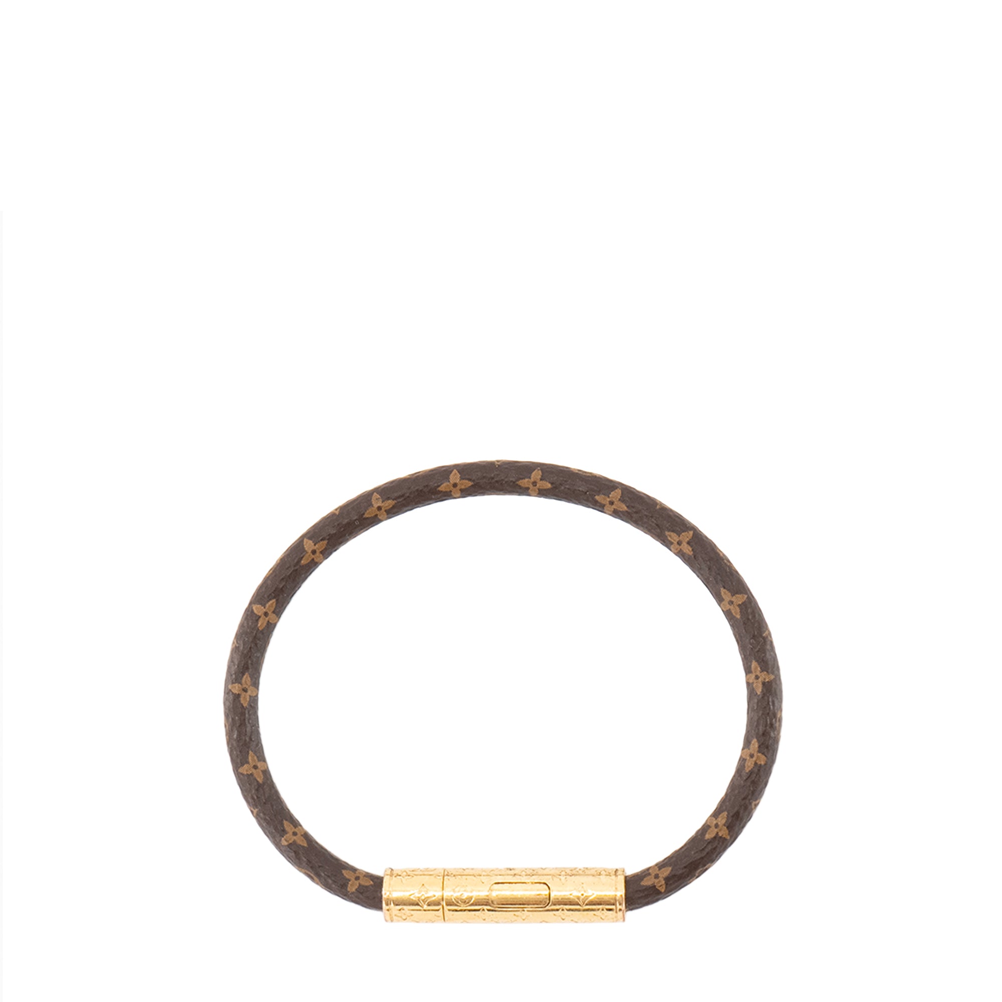 LOUIS VUITTON - Bracelet Keep It Louis Vuitton en toile monogrammée