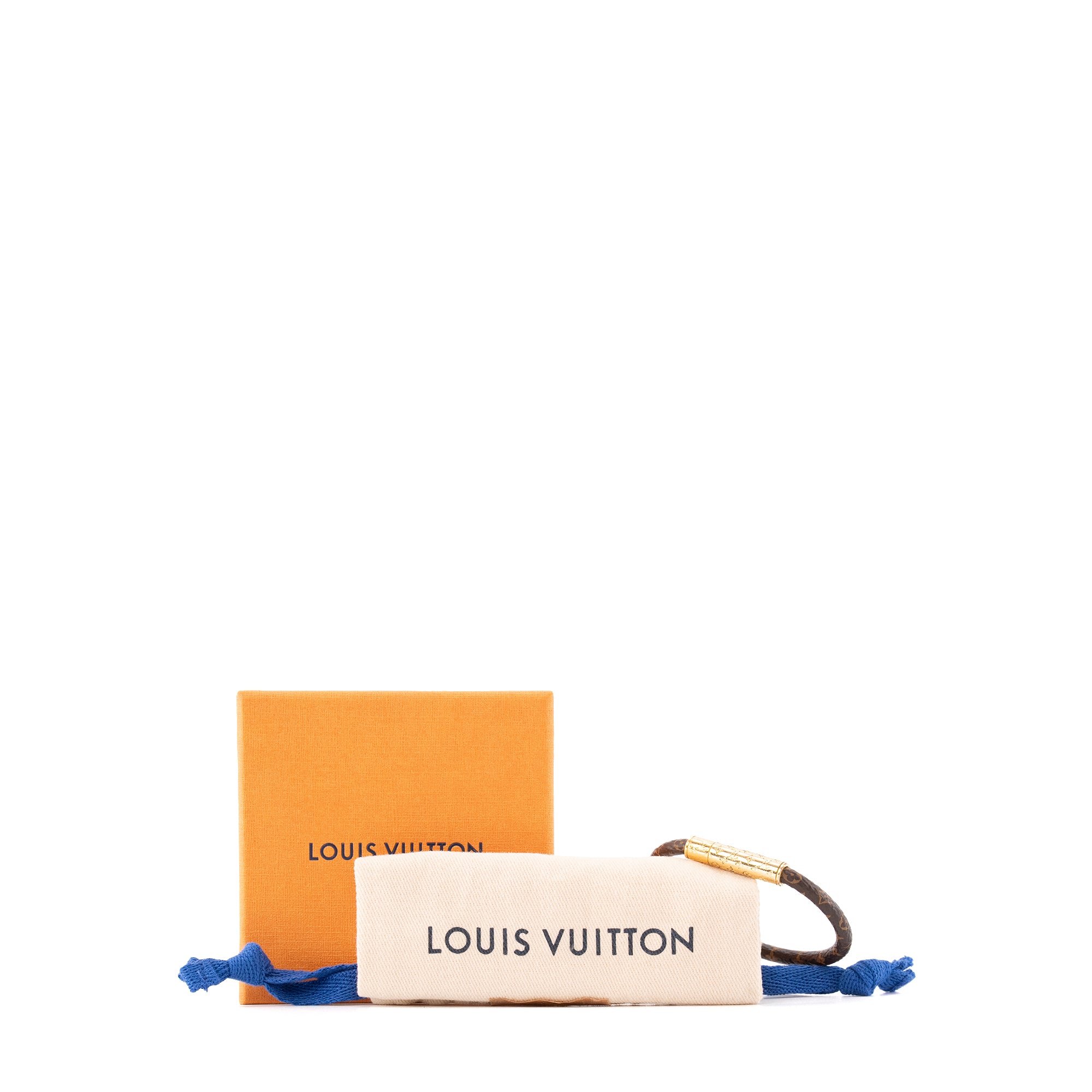 LOUIS VUITTON - Bracelet Keep it Louis Vuitton en toile monogrammée
