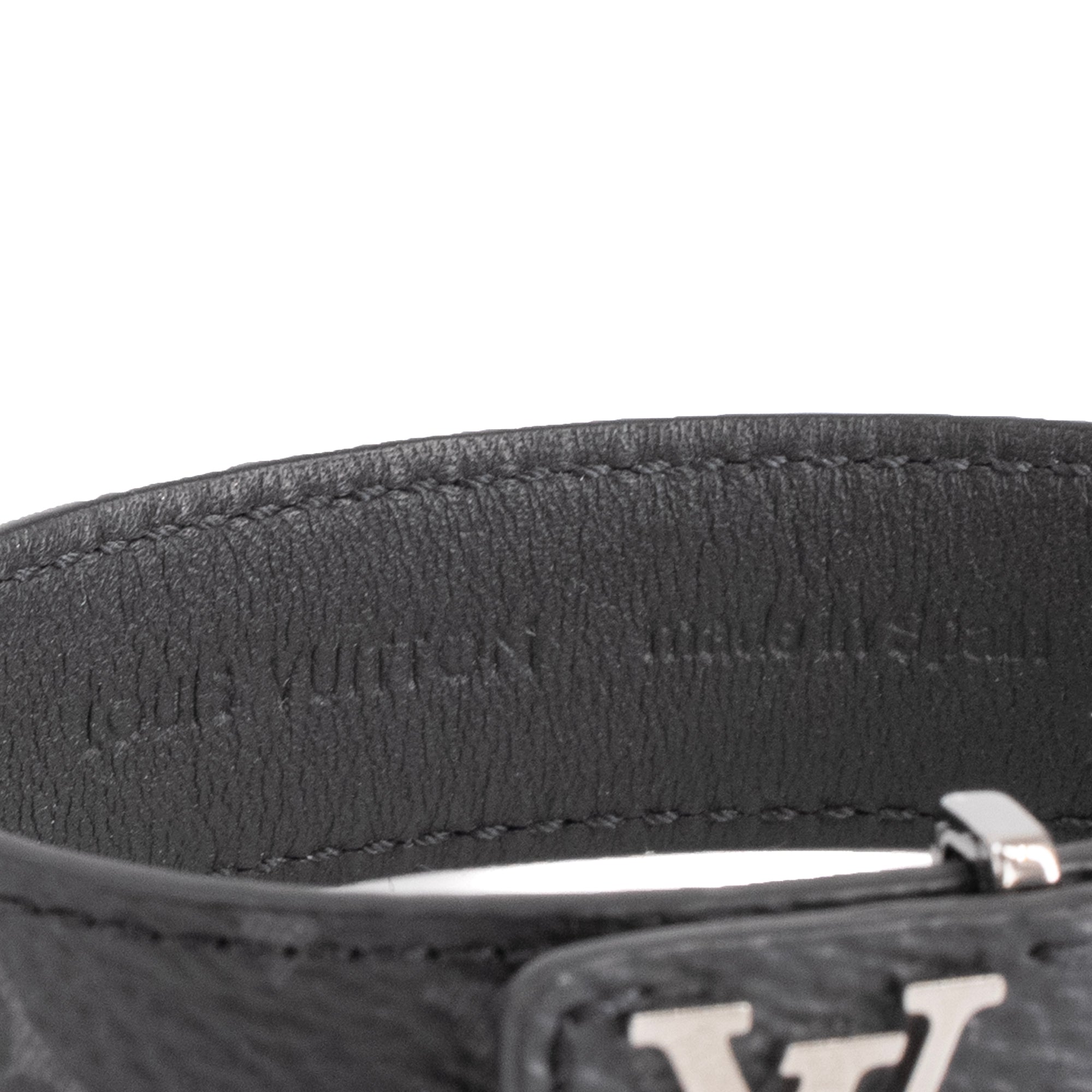 LOUIS VUITTON - Bracelet LV Monogram Louis Vuitton en toile enduite monommée éclipse