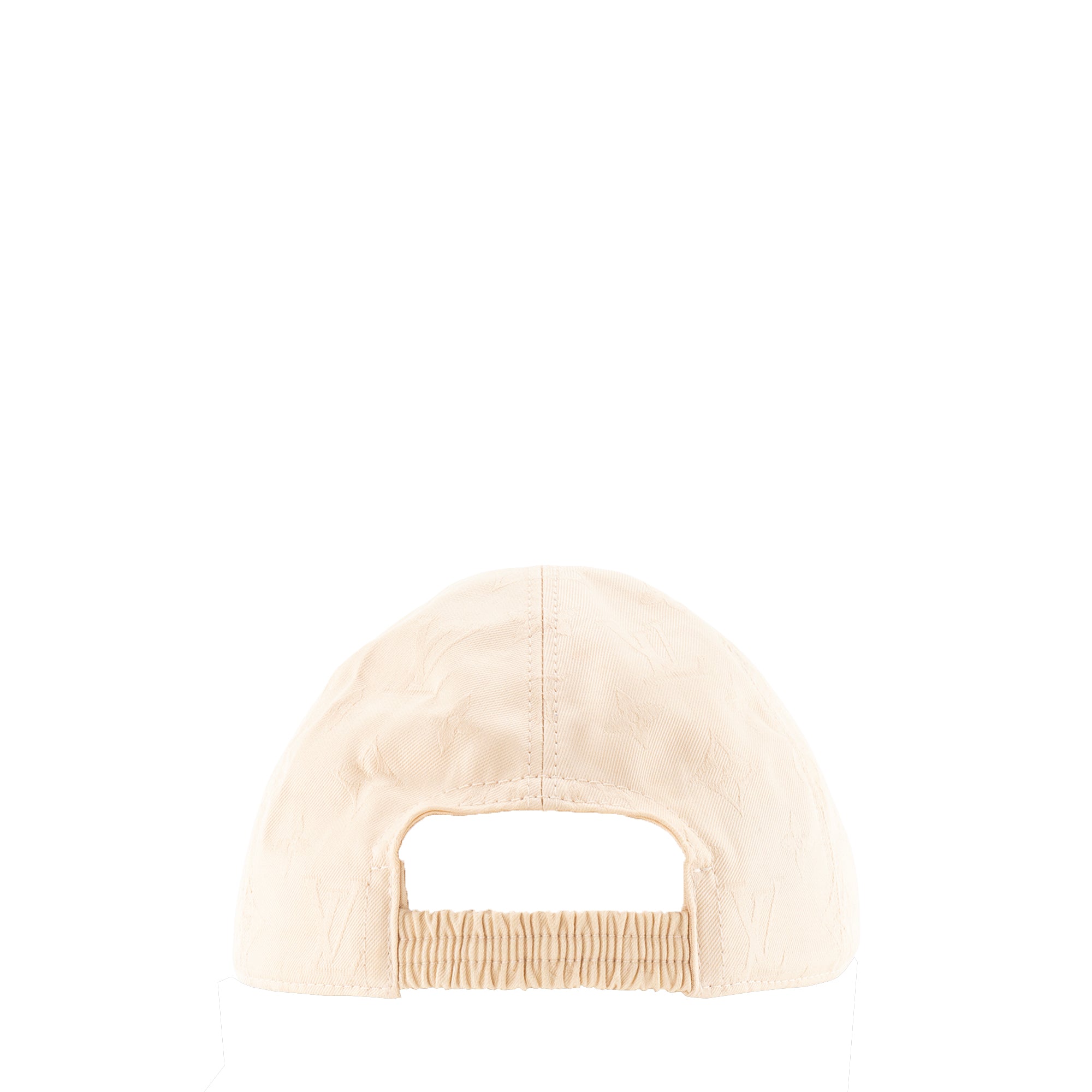 LOUIS VUITTON - Casquette Louis Vuitton en toile monogrammée beige (TU)