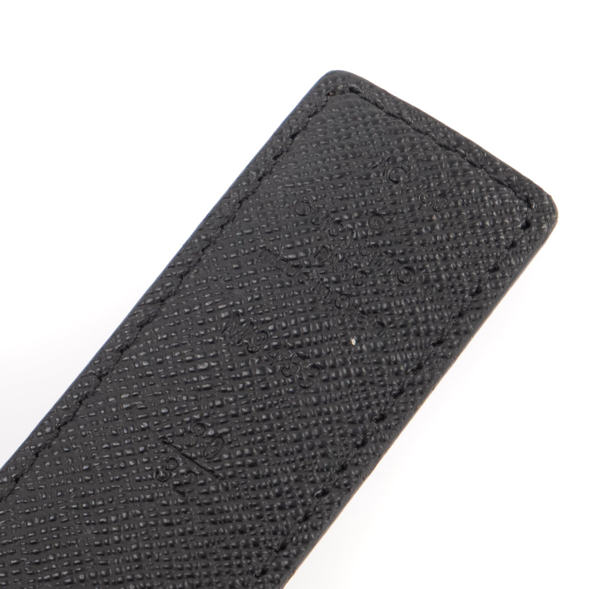 LOUIS VUITTON - Ceinture LV Initiales réversible Louis Vuitton en toile enduite monogrammée et cuir noir (T80)