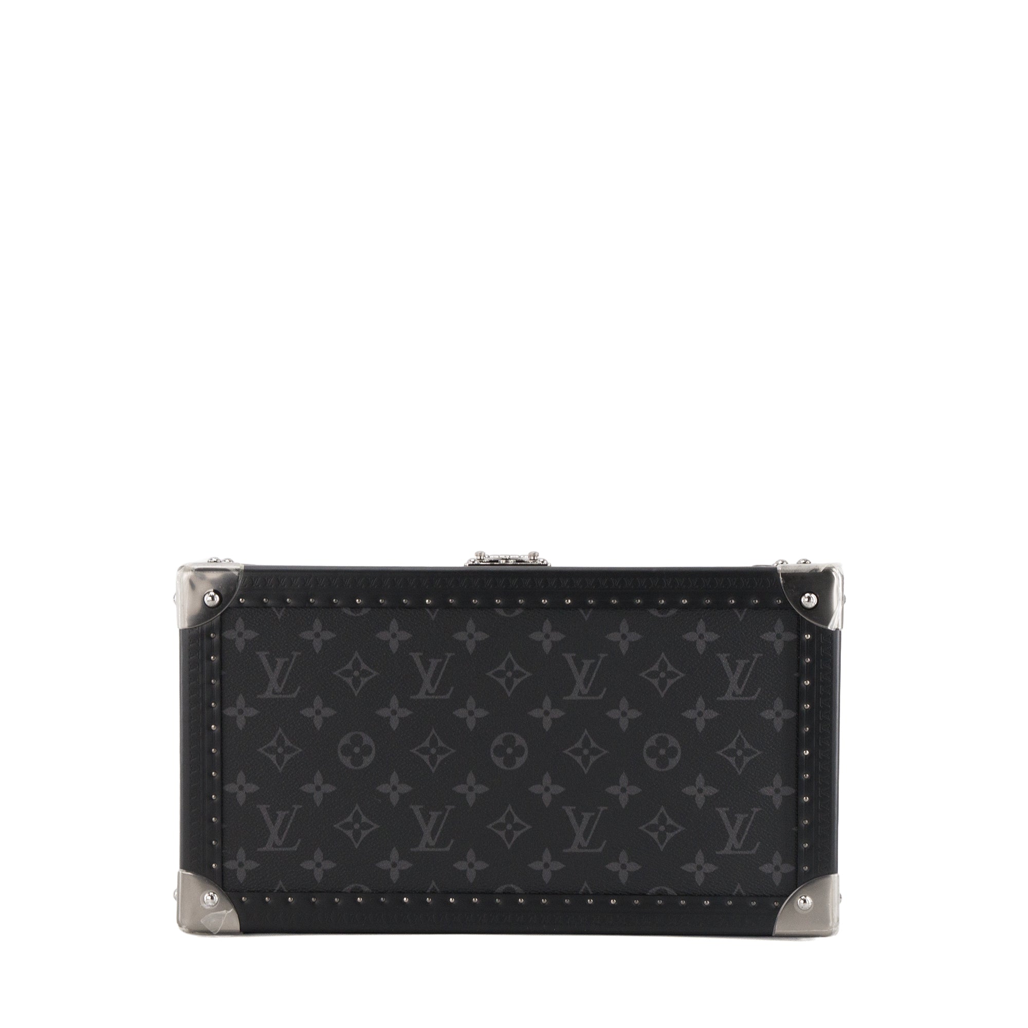 LOUIS VUITTON - Coffret 8 montres Louis Vuitton en toile enduite monogrammée éclipse