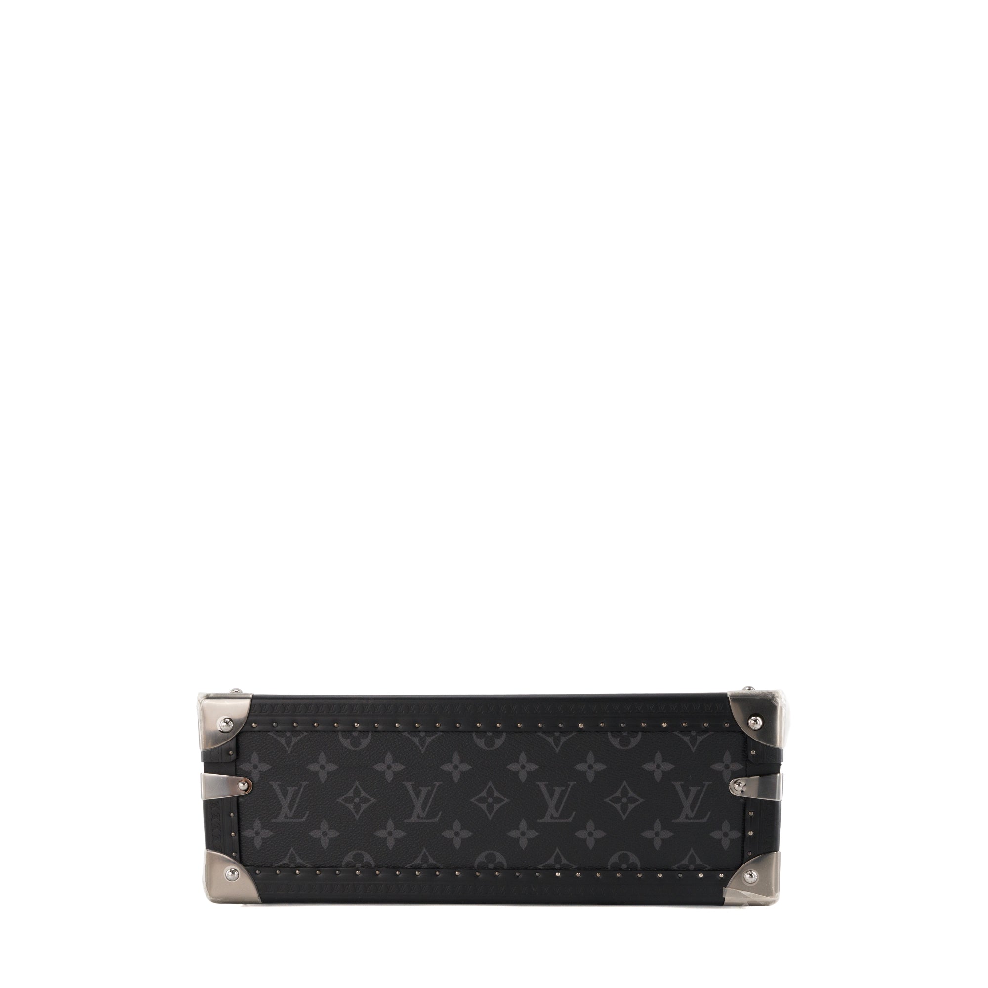 LOUIS VUITTON - Coffret 8 montres Louis Vuitton en toile enduite monogrammée éclipse