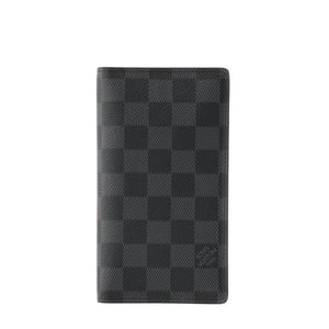 LOUIS VUITTON - Couverture Agenda de poche Louis Vuitton en toile damier graphite