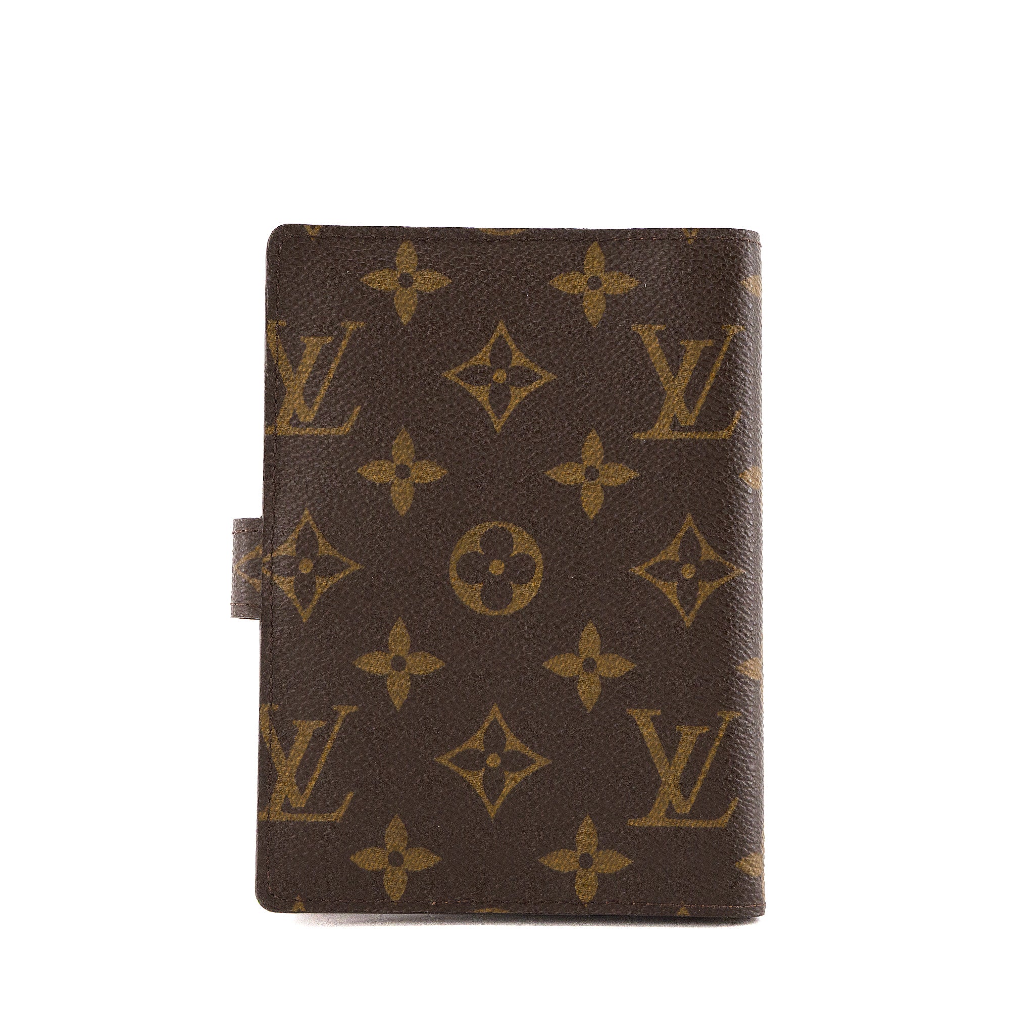 LOUIS VUITTON - Couverture agenda Louis Vuitton en toile enduite monogrammée