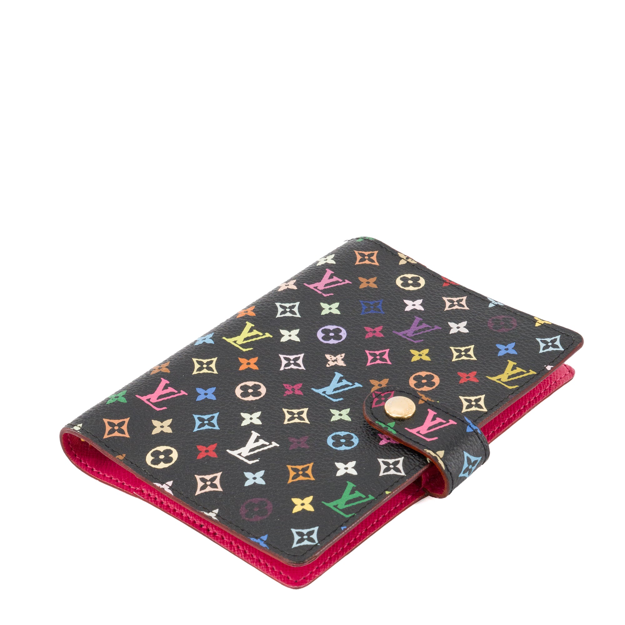 LOUIS VUITTON - Couverture Agenda Louis Vuitton x Takashi Murakami en toile enduite monogrammée multicolore