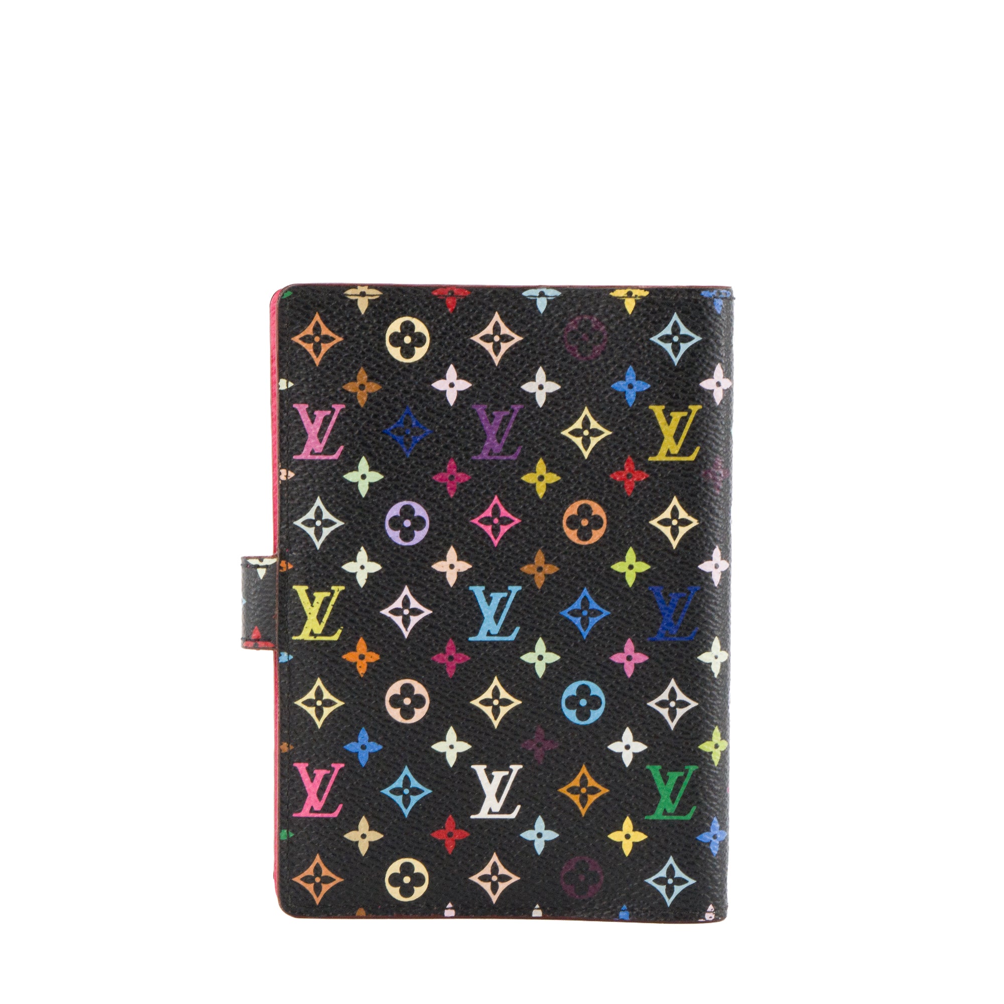 LOUIS VUITTON - Couverture Agenda Louis Vuitton x Takashi Murakami en toile enduite monogrammée multicolore