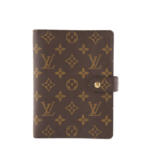 LOUIS VUITTON - Louis Vuitton Vintage Monogram Coated Canvas Agenda MM Cover