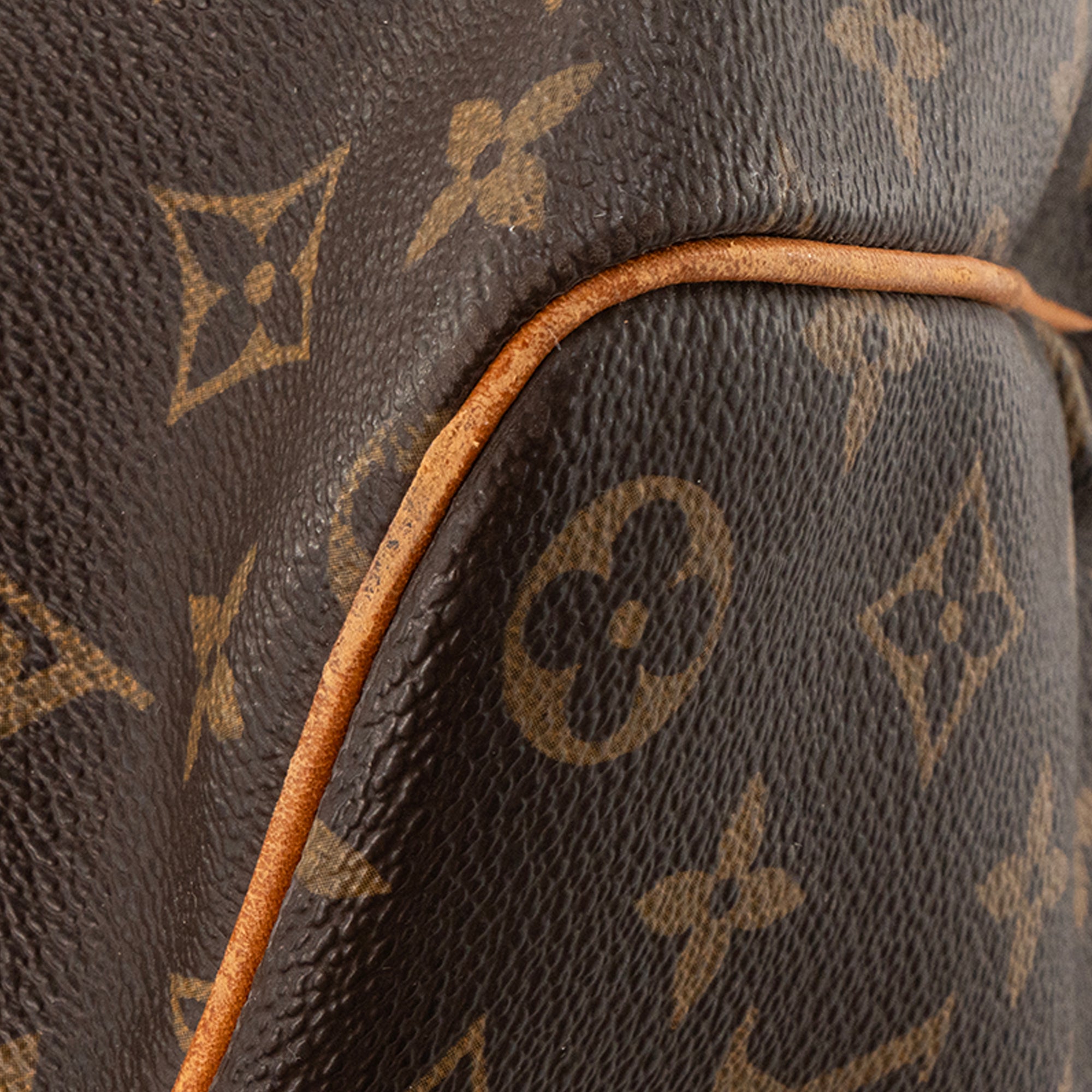 LOUIS VUITTON - Sac de voyage Keepall 45 Louis Vuitton en toile monogrammée vintage