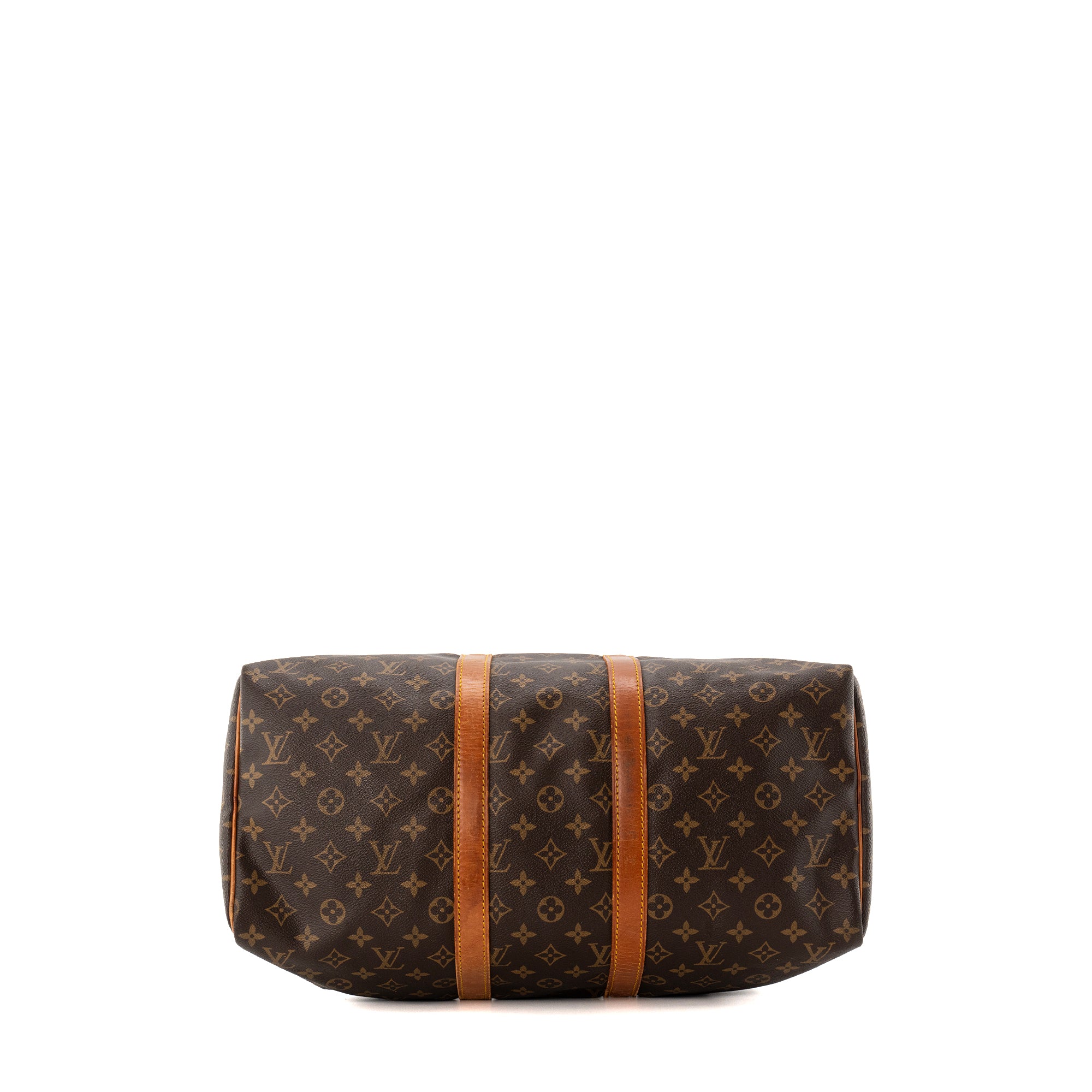 LOUIS VUITTON - Sac de voyage Keepall 45 Louis Vuitton en toile monogrammée vintage