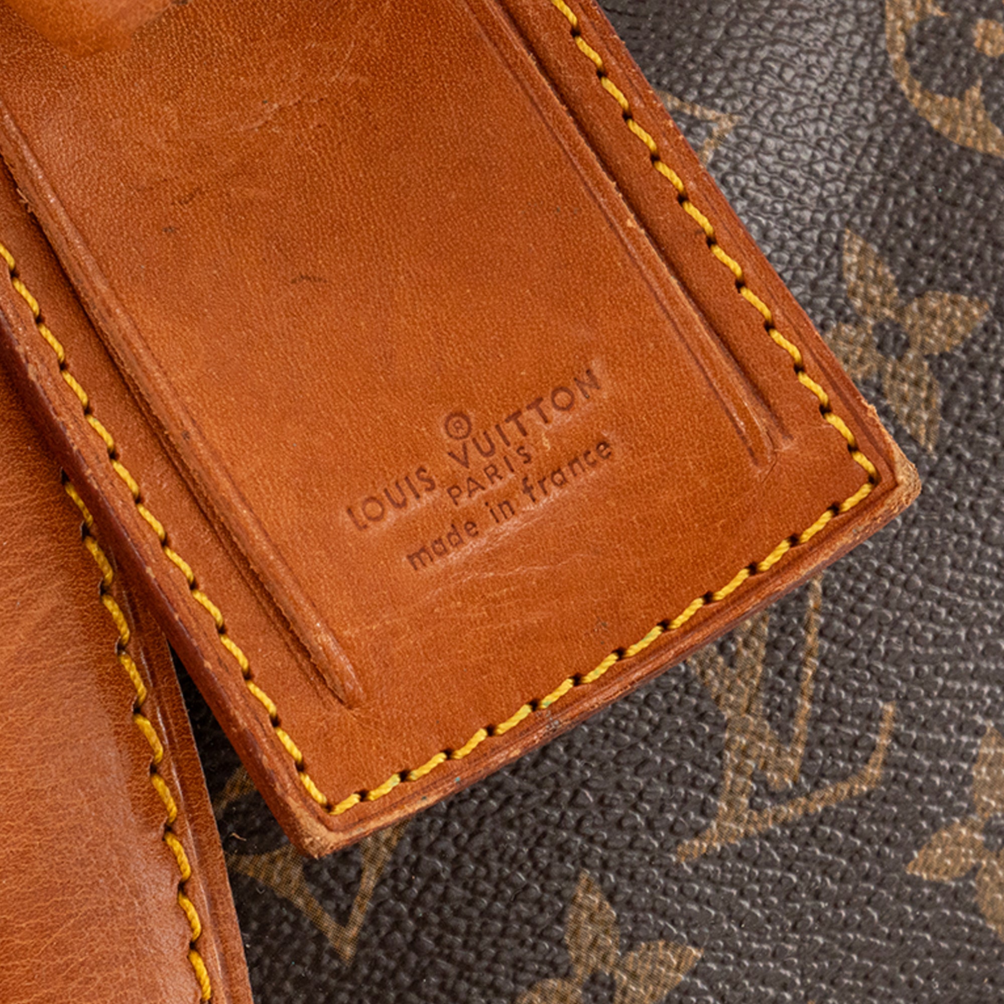 LOUIS VUITTON - Sac de voyage Keepall 45 Louis Vuitton en toile monogrammée vintage