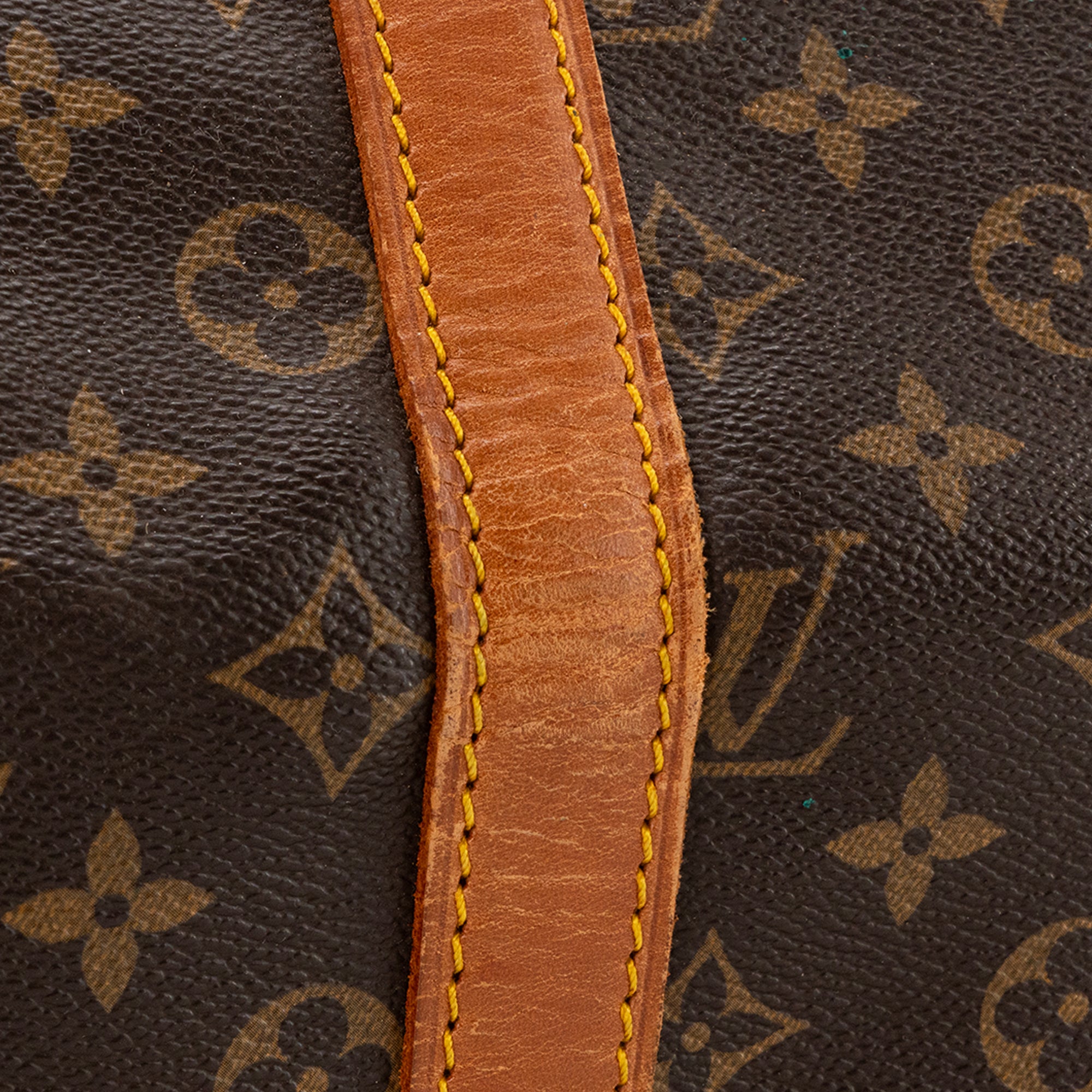 LOUIS VUITTON - Sac de voyage Keepall 45 Louis Vuitton en toile monogrammée vintage