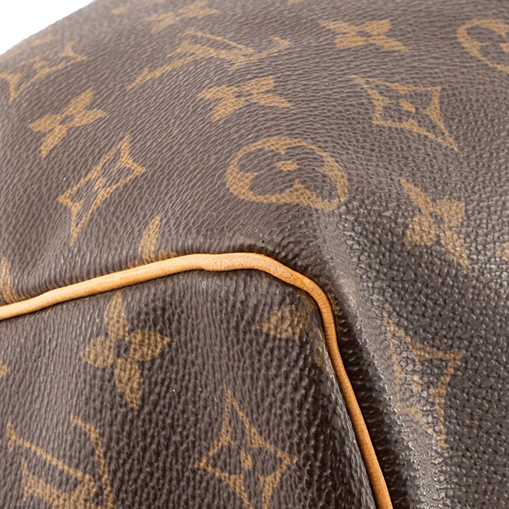 LOUIS VUITTON - Sac de voyage Keepall 50 Louis Vuitton en toile monogrammée vintage